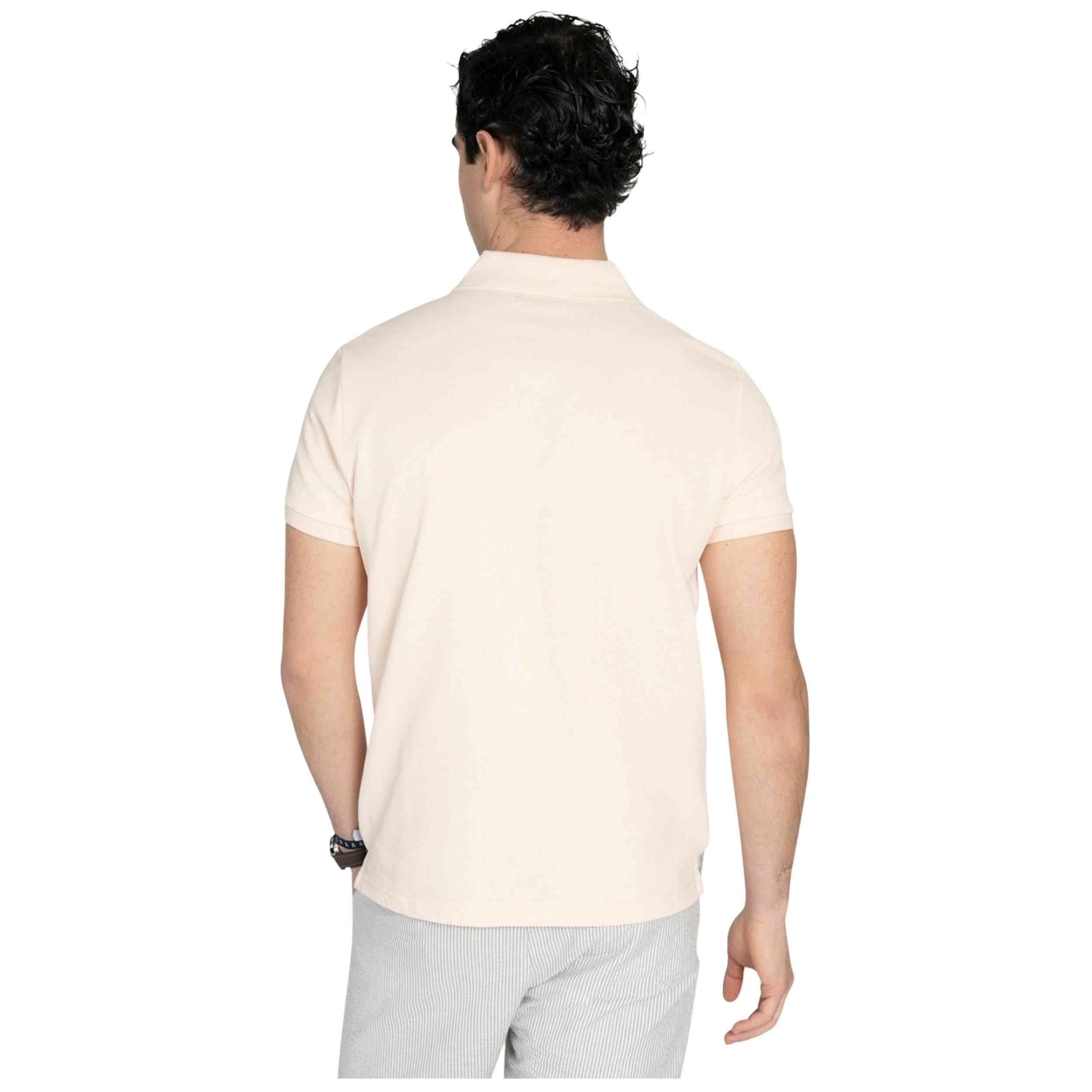 Korte mouw poloshirt Harper & neyer model Retro Soft voor mannen 3/5