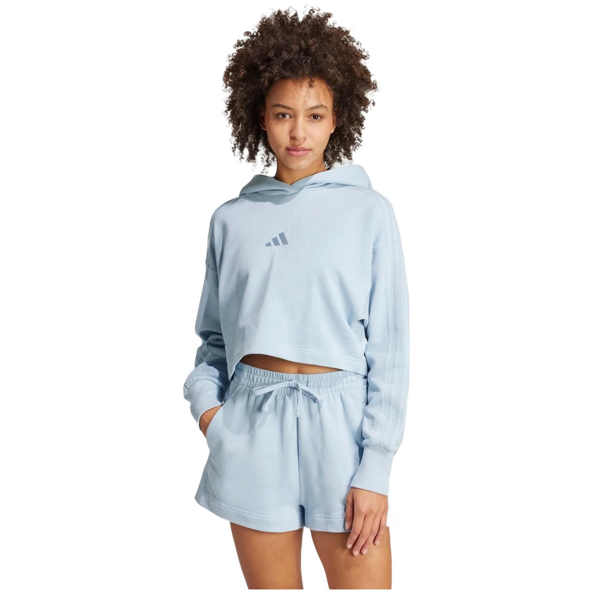 Sweat à capuche Adidas modèle IY6847 pour femmes 2/5
