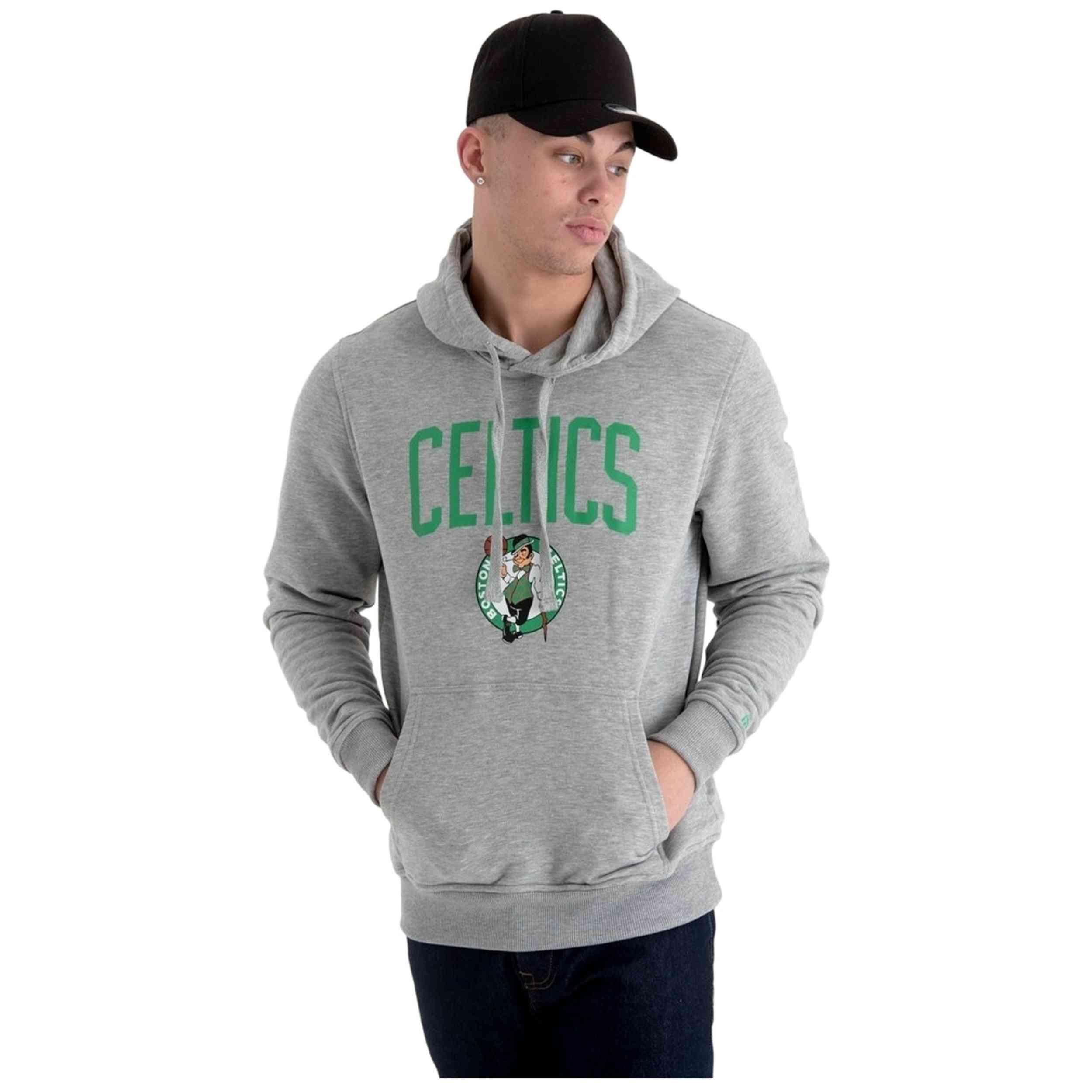 Sweat à capuche New era modèle Boston Celtics pour unisexe 3/5