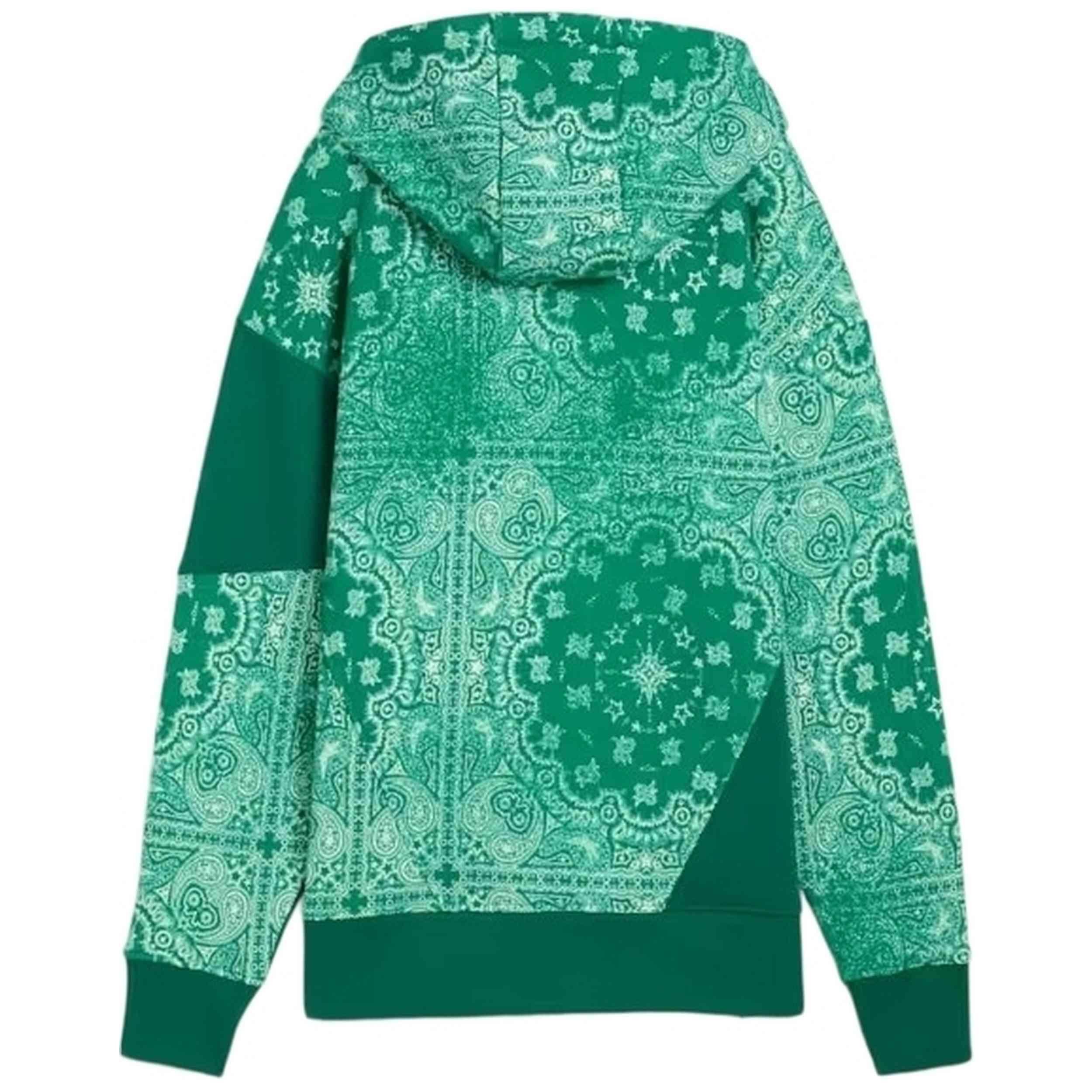 Felpa con cappuccio Puma modello 072-8877 per uomini 2/5