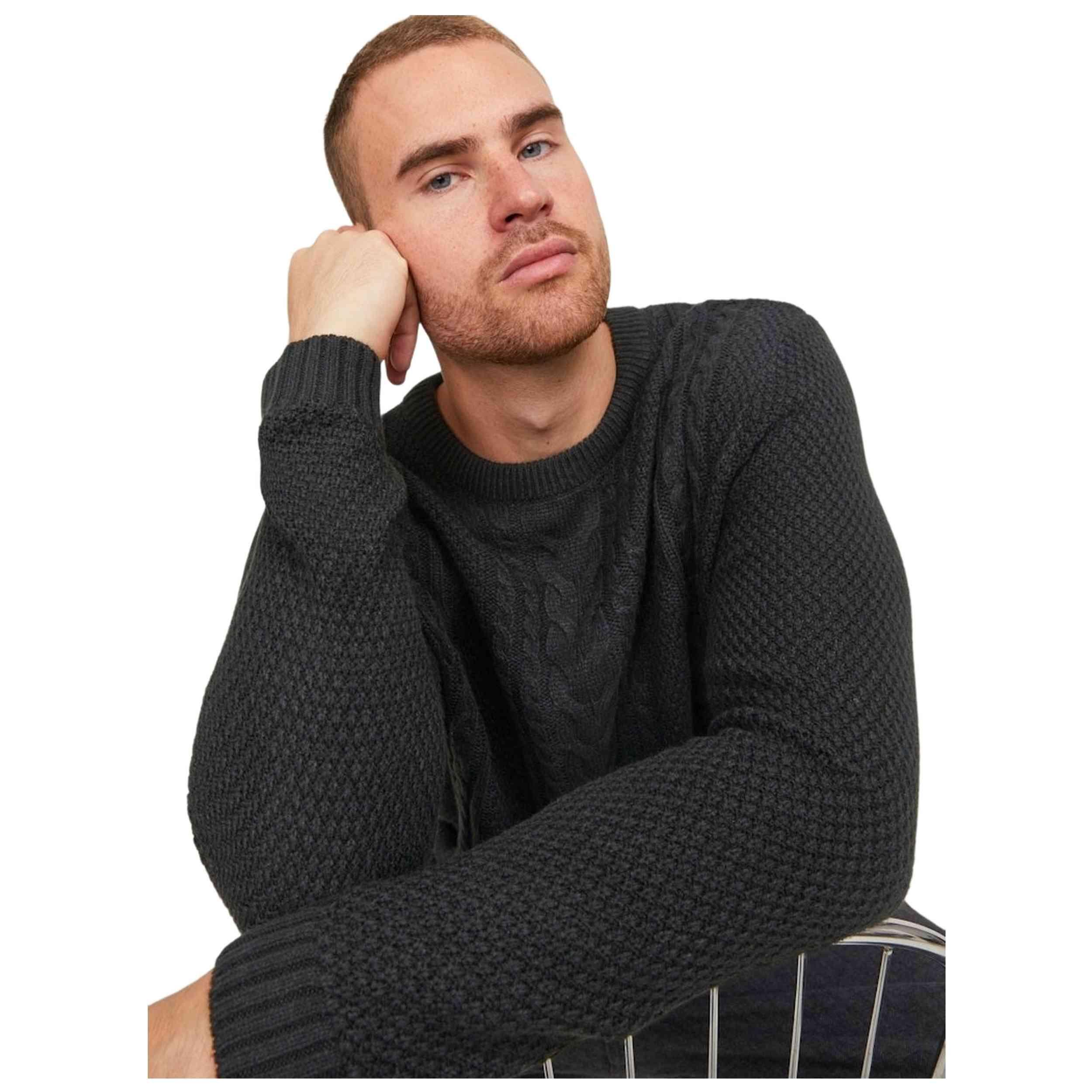 Felpa Jack&jones modello JJCRAIG KNIT CREW NECK per uomini 2/5