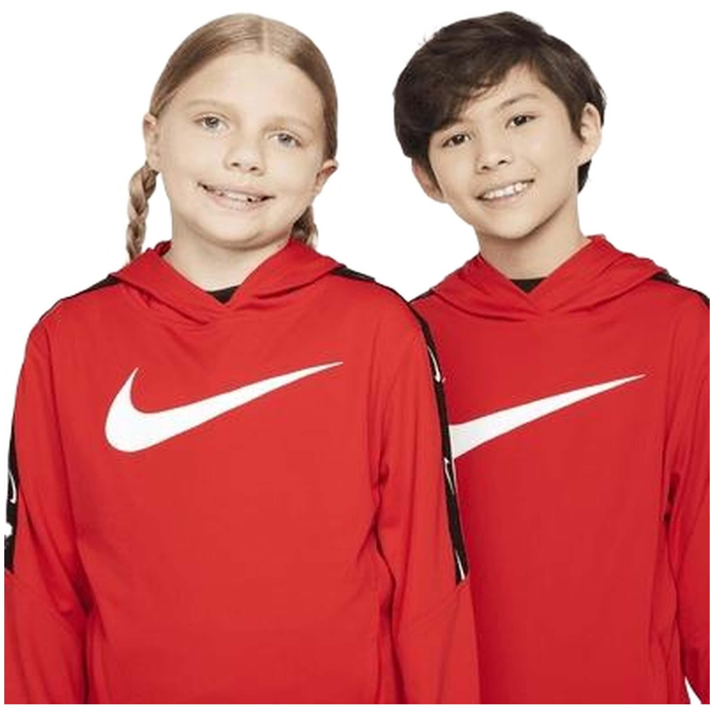 Sudadera con capucha Nike modelo FZ4907-657 para niños unisex 3/5