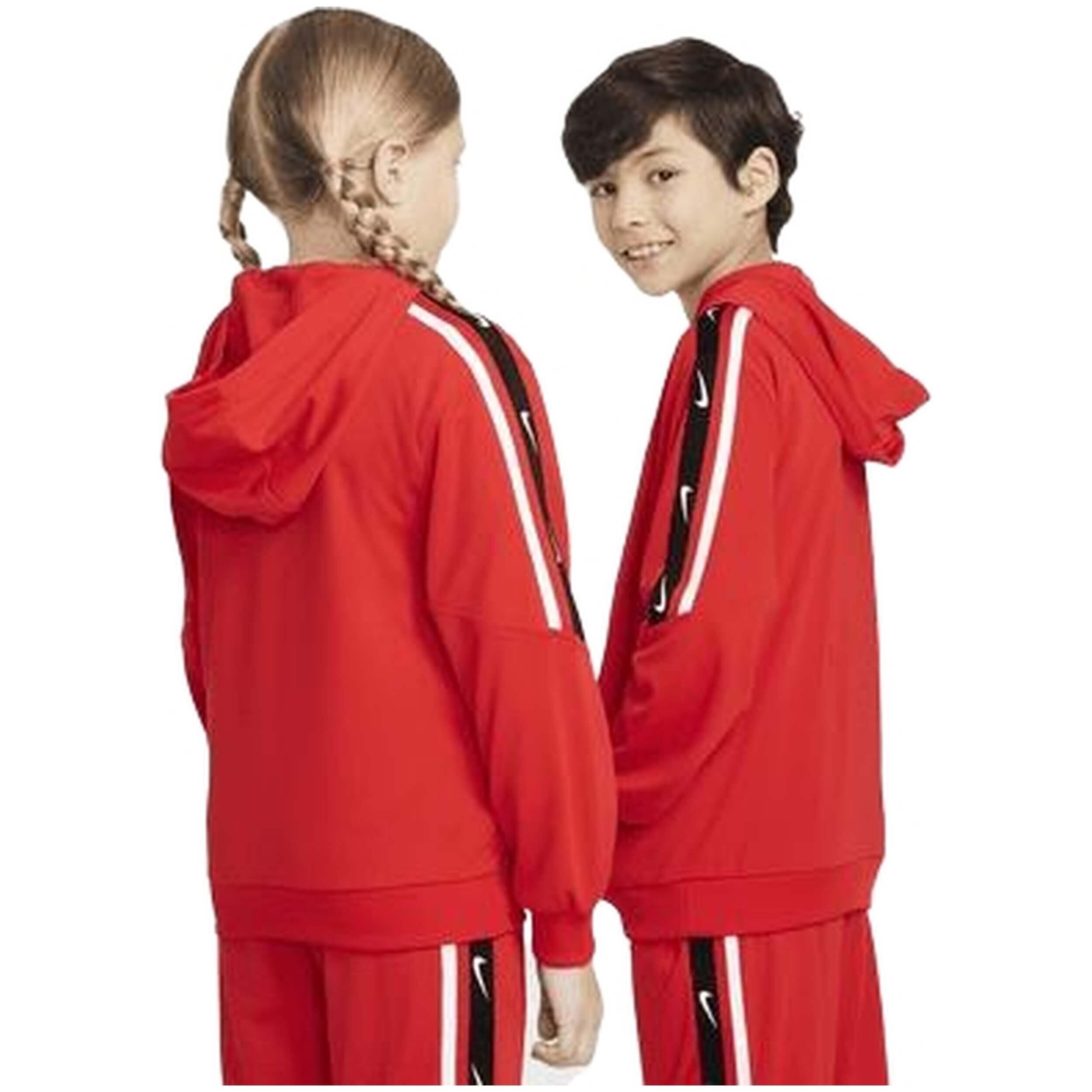 Sudadera con capucha Nike modelo FZ4907-657 para niños unisex 2/5