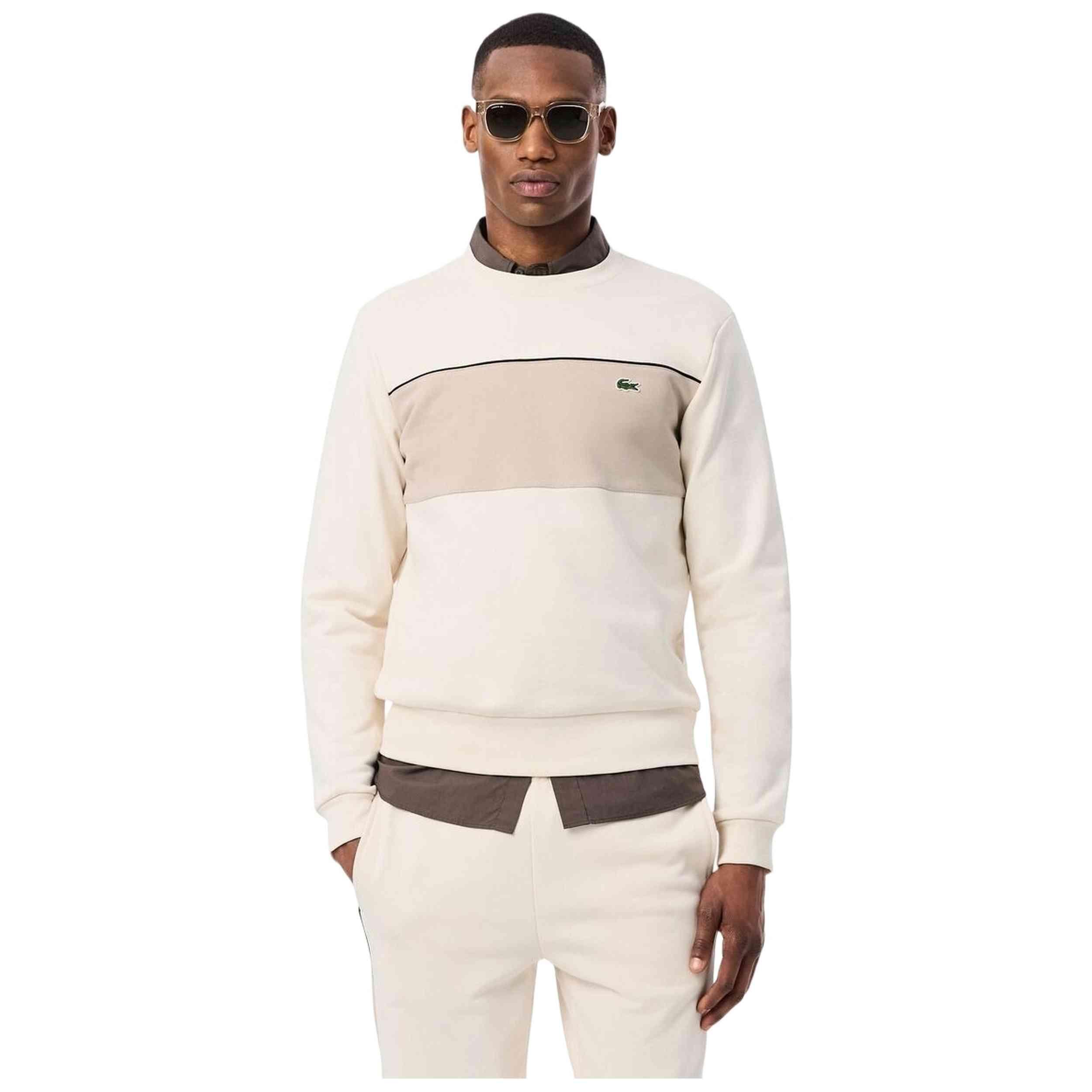 Sweat Lacoste modèle sweatshirts col rond homm pour homme 1/5