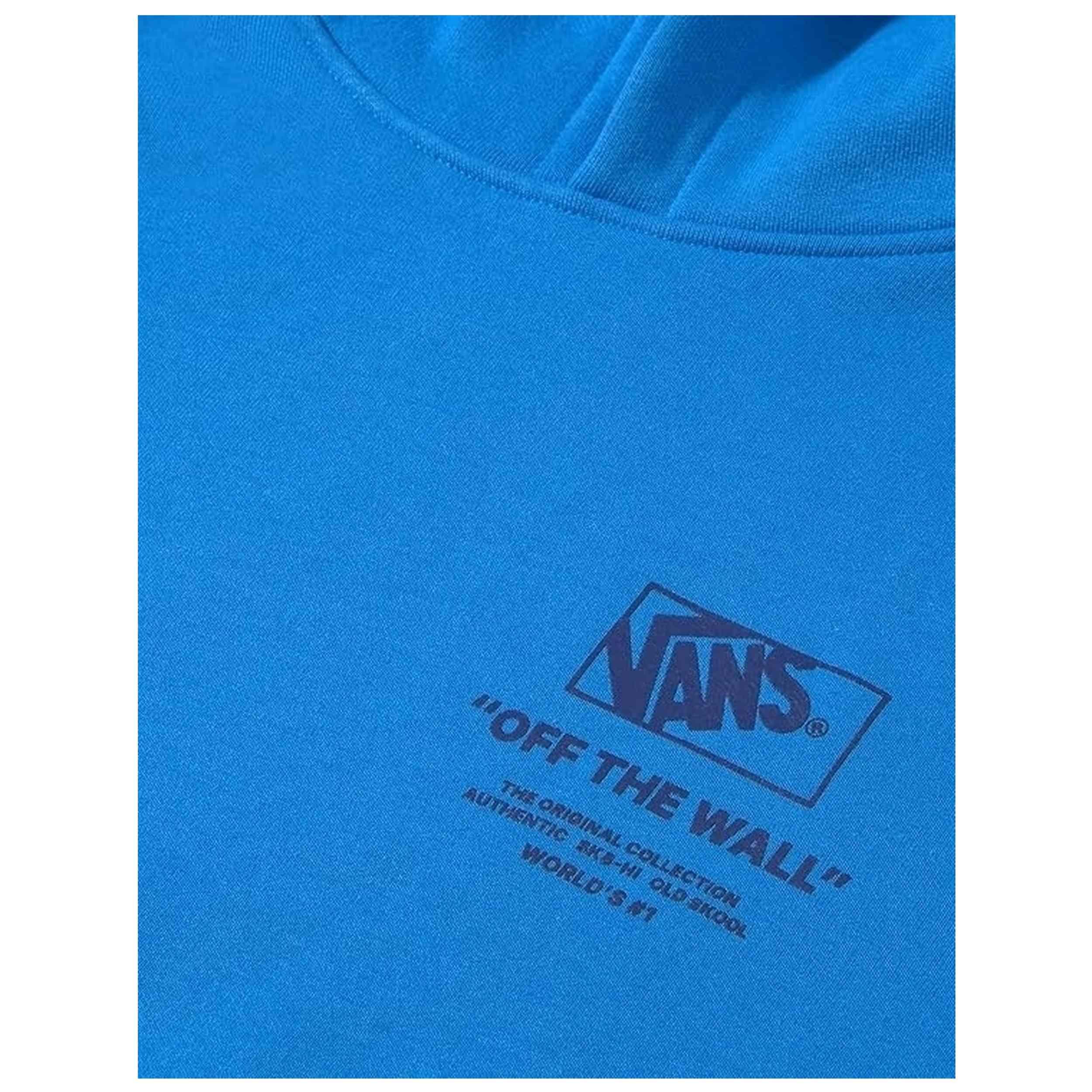 Hoodie Vans model Stacked Hi Pullover Bright Azure voor unisex 2/3