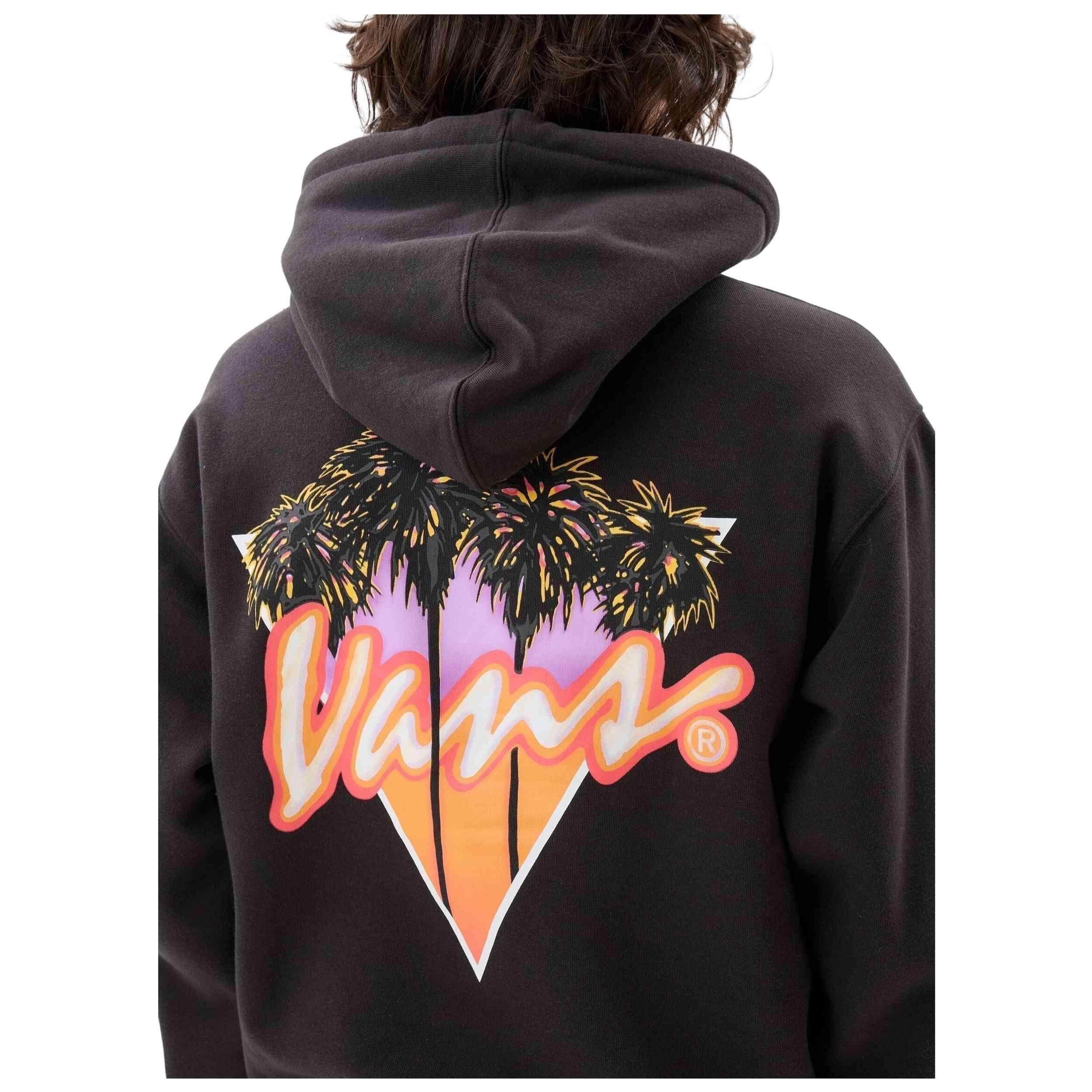 Hoodie Vans model Palm Drive Pullover Black voor unisex 3/5