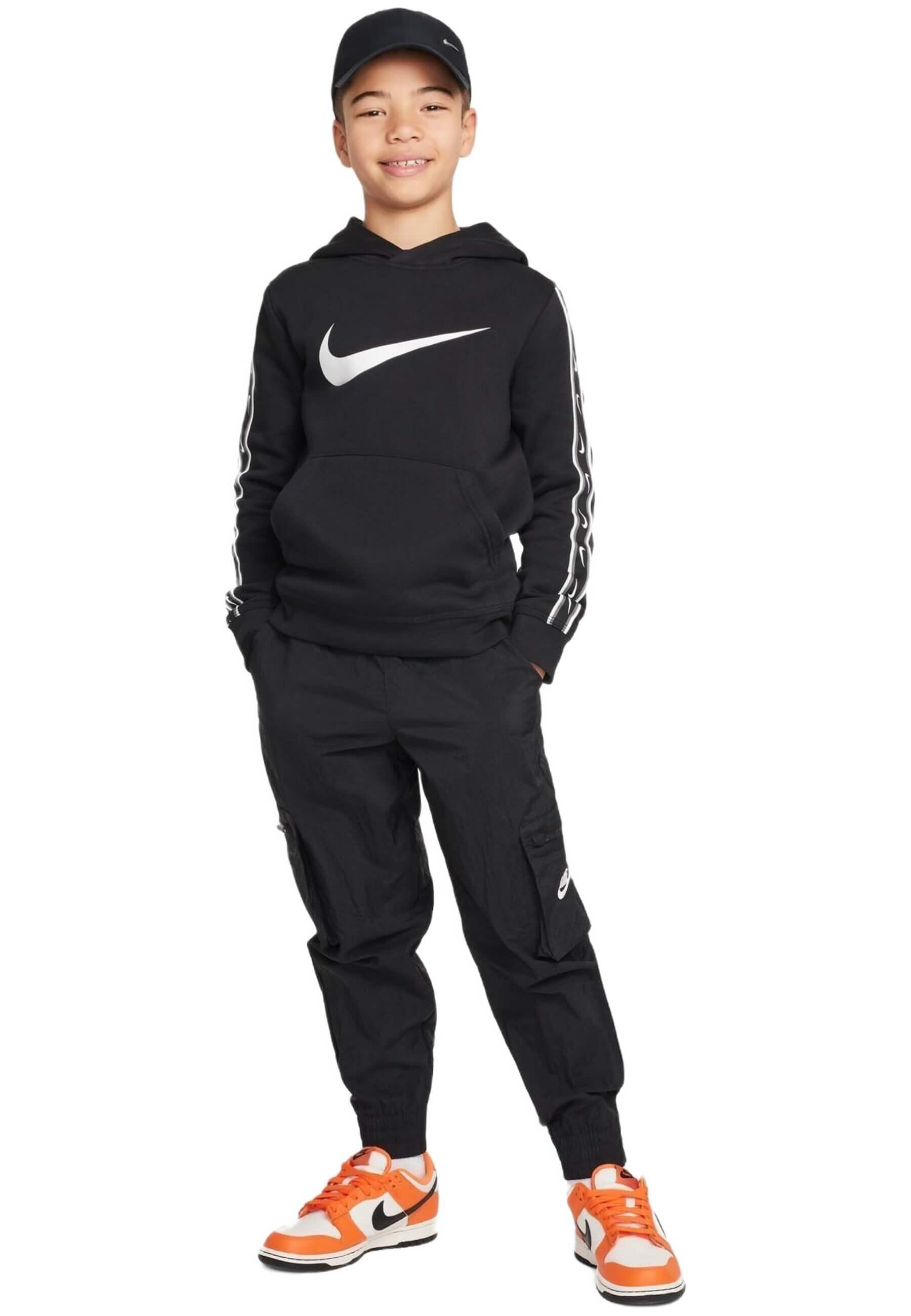 Sudadera con capucha Nike modelo DZ5624-014 para niños unisex 3/5