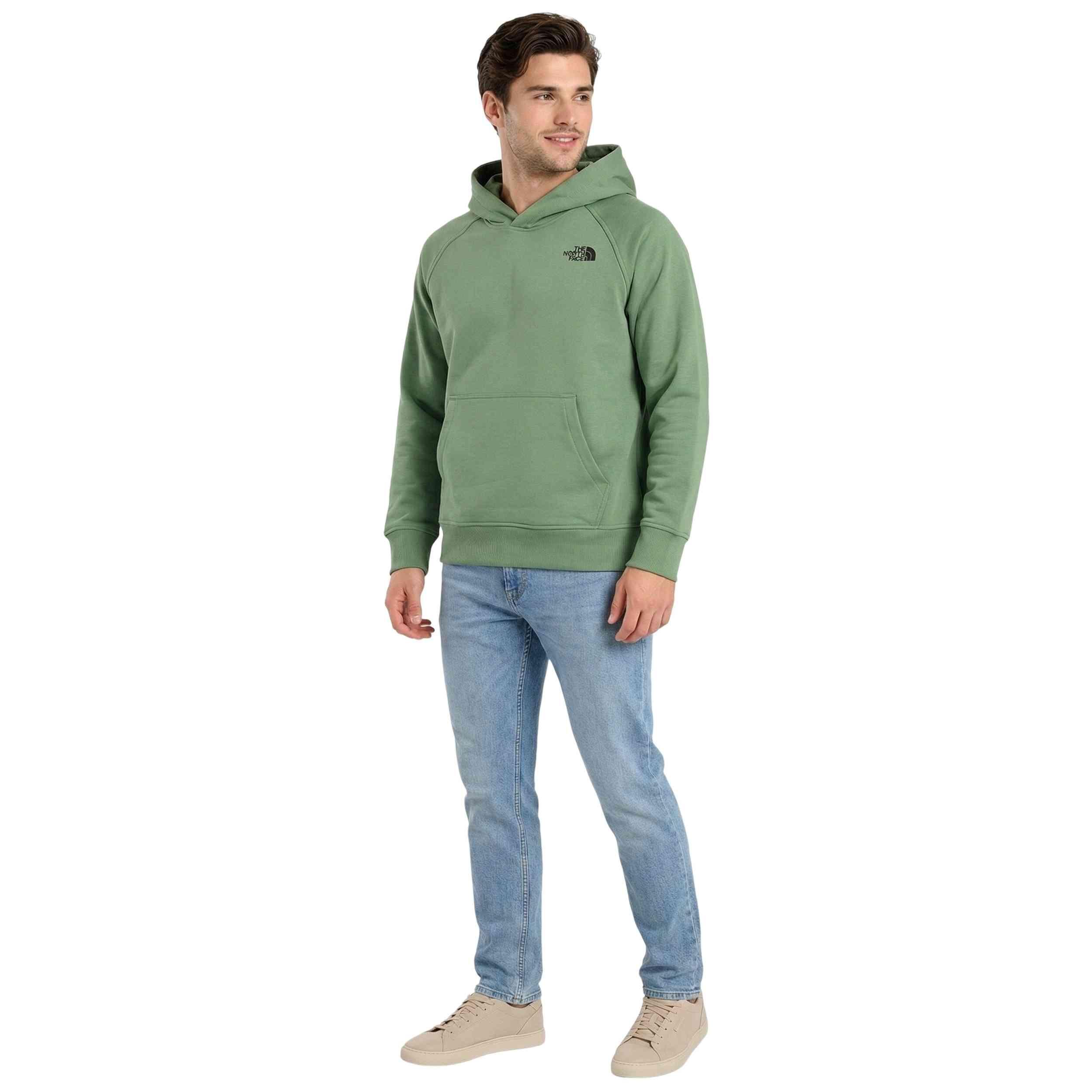 Sweat à capuche The north face modèle M RAGLAN BOX NSE REGULAR HOOD pour unisexe 2/5