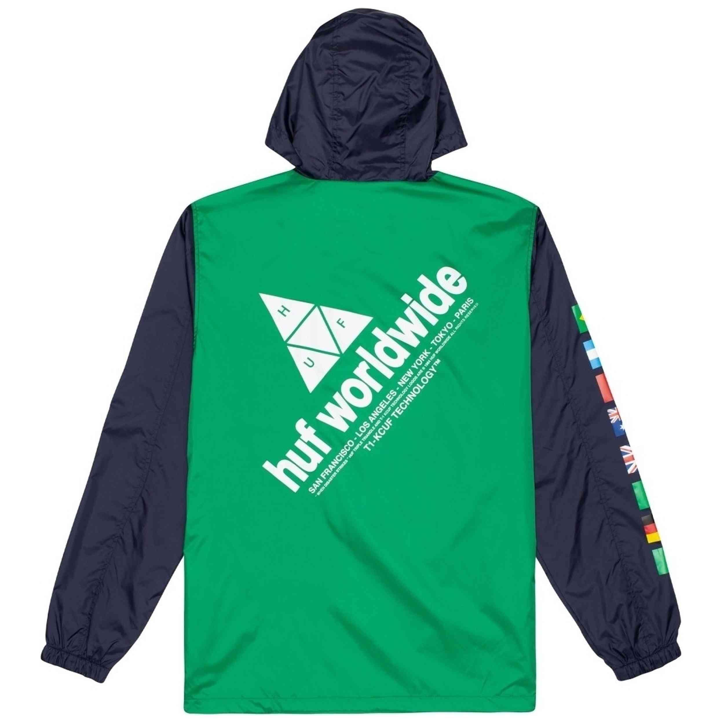 Felpa con cappuccio Huf modello 072-9567 per uomini 2/2