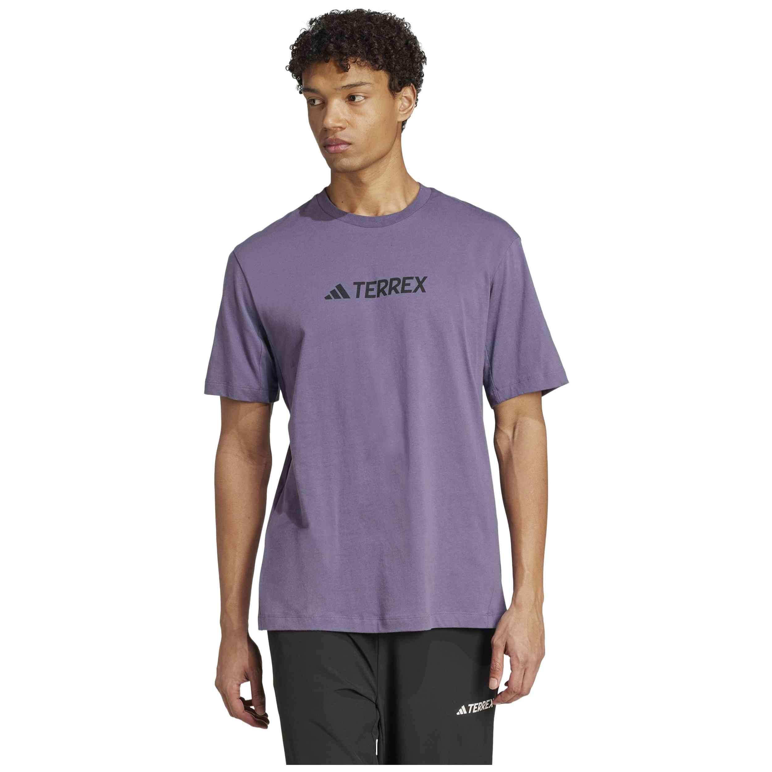 Sweater Adidas model Camiseta adidas Terrex Classic Logo manga corta voor mannen 2/5