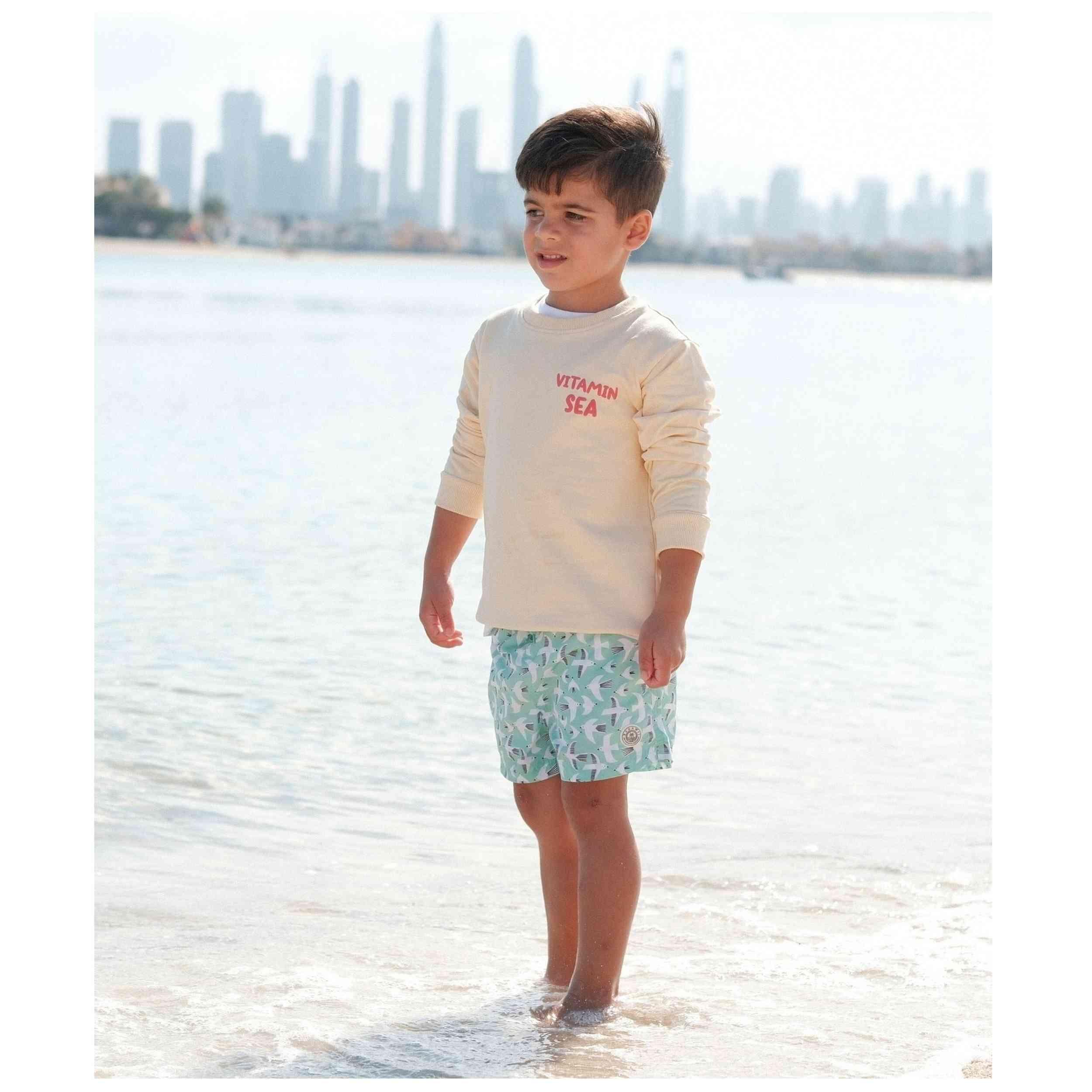 Sweat Badawii modèle Sudadera Kids Algodón Diseño Vitamin Sea pour enfants 3/4