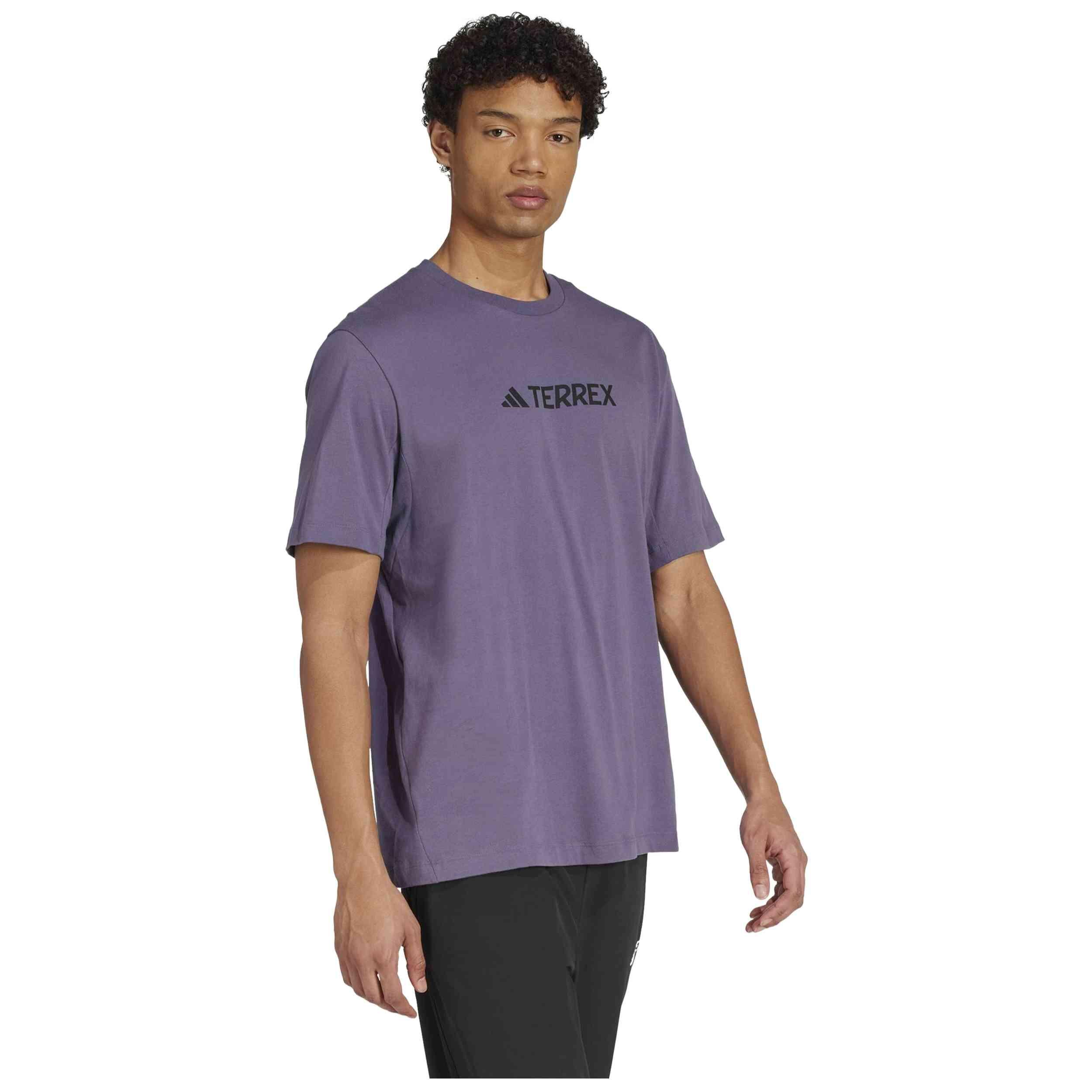 Sweater Adidas model Camiseta adidas Terrex Classic Logo manga corta voor mannen 5/5