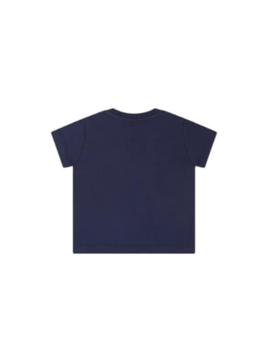 T-shirt menino moschino azul 3/4