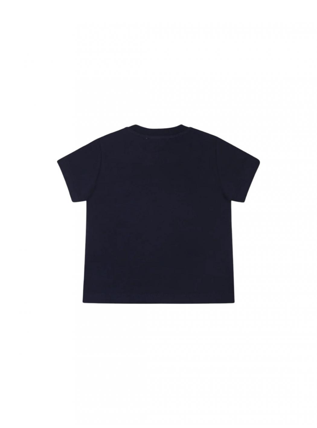 T-shirt menino moschino azul 3/4