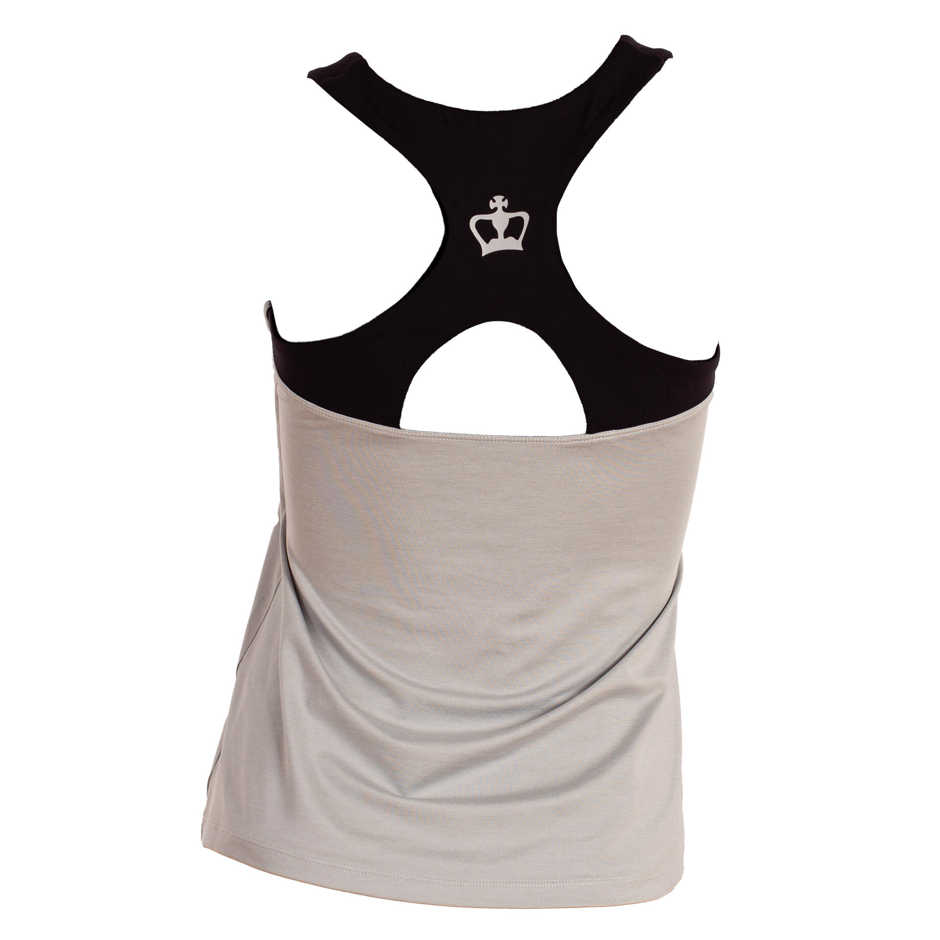 Femme Padel Tennis T-Shirt Léger Confortable Respirant Rodas Gris 3/7