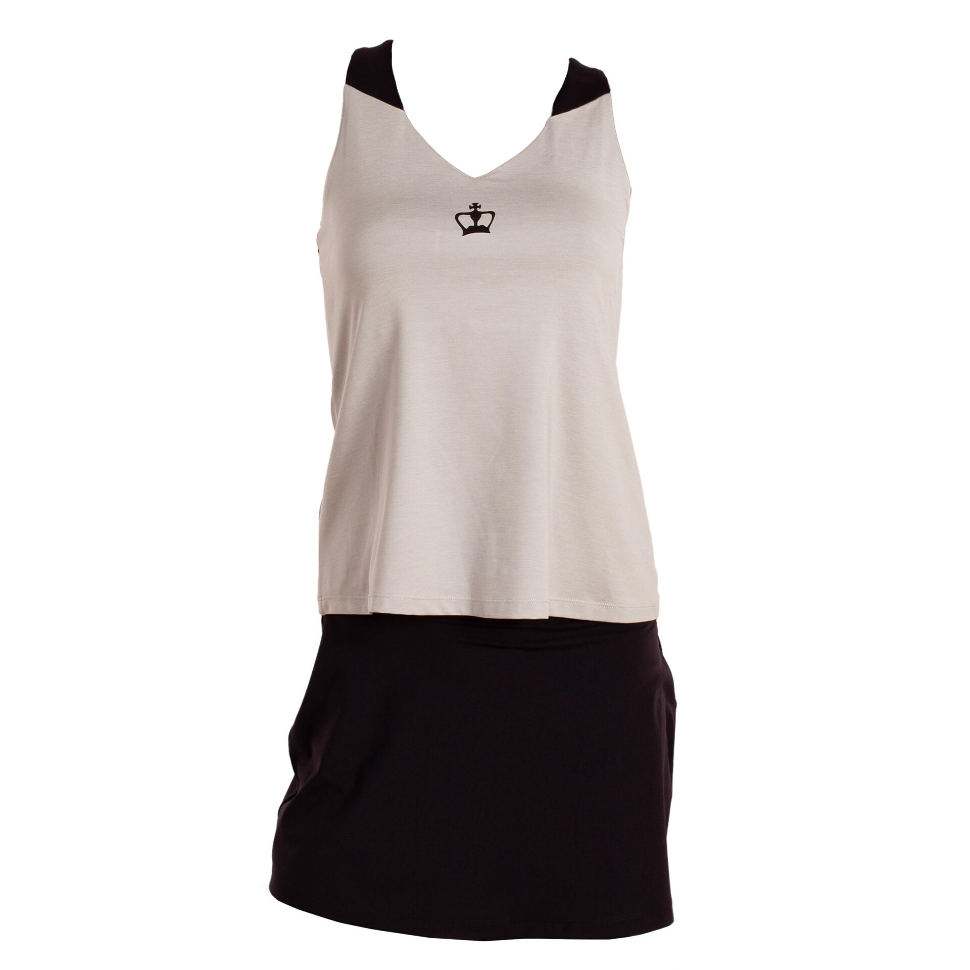 Femme Padel Tennis T-Shirt Léger Confortable Respirant Rodas Gris 7/7