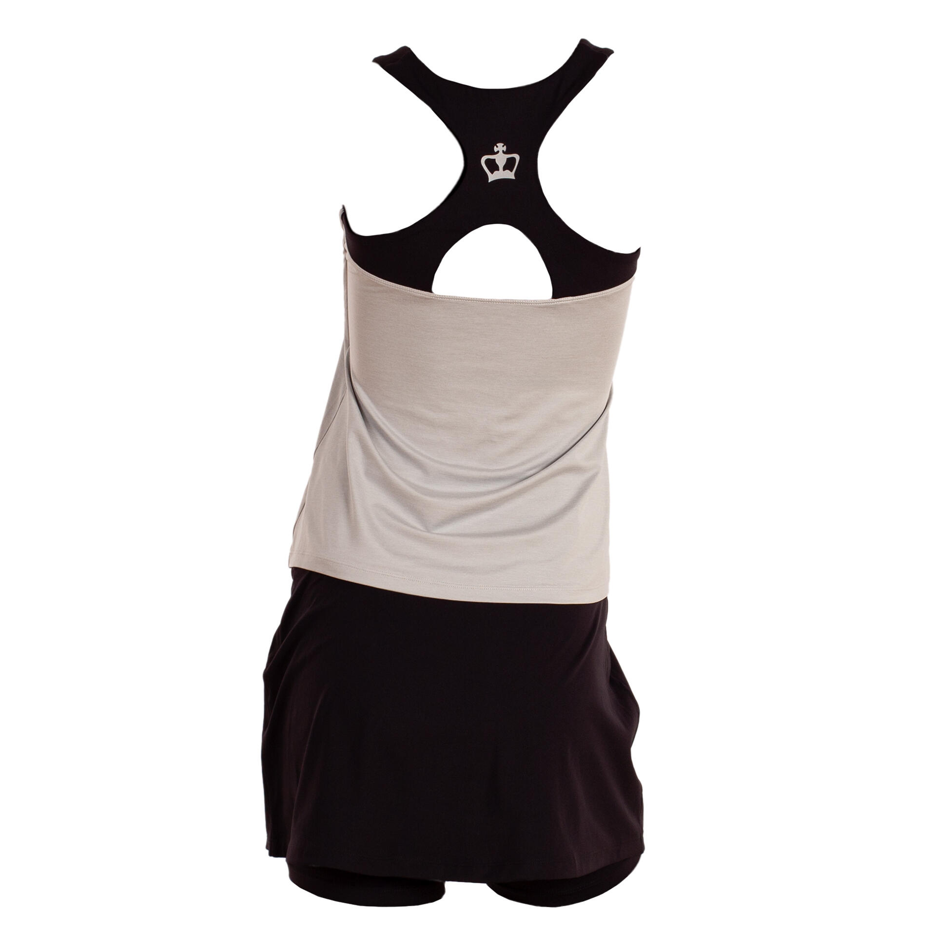 Femme Padel Tennis T-Shirt Léger Confortable Respirant Rodas Gris 4/7
