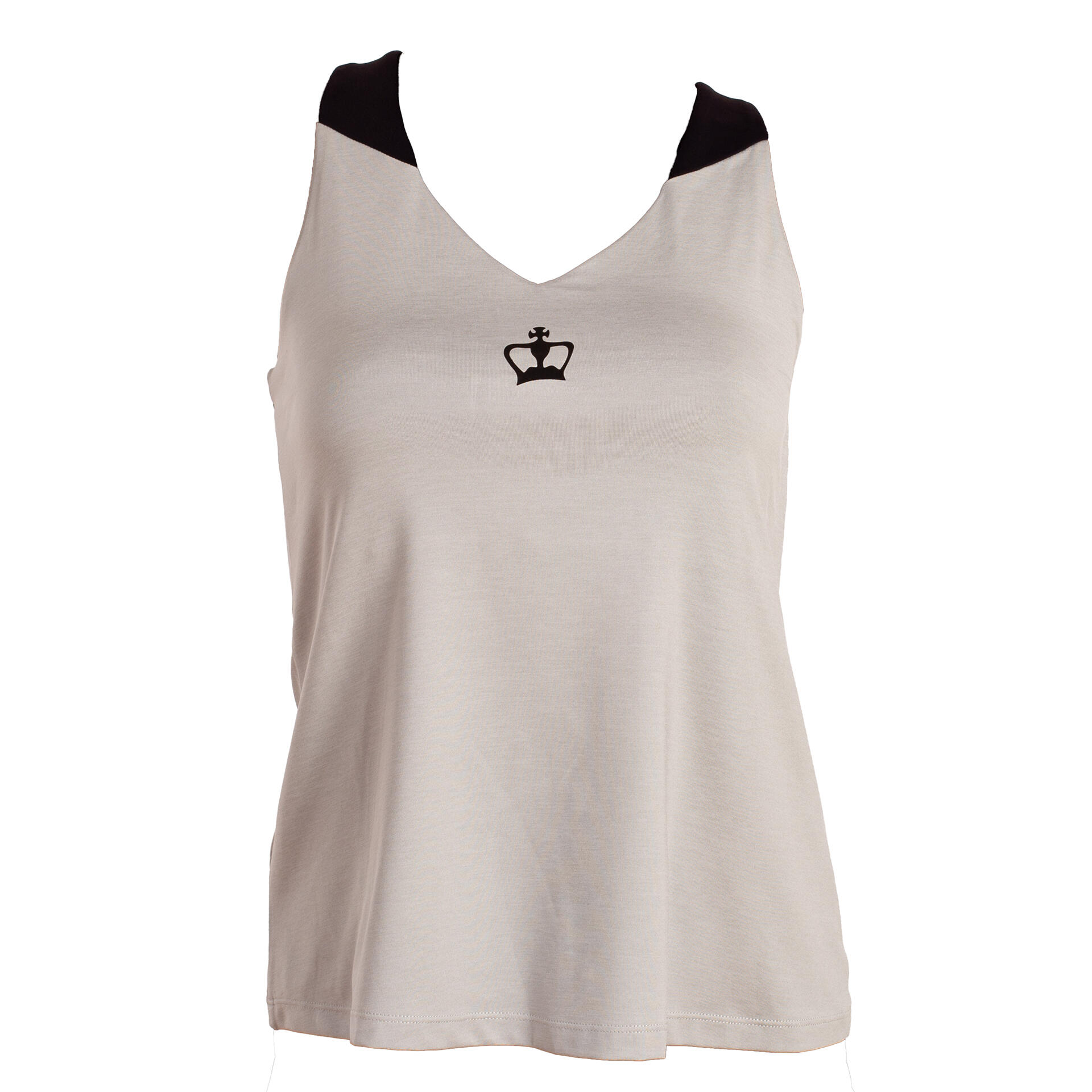 Femme Padel Tennis T-Shirt Léger Confortable Respirant Rodas Gris 1/7