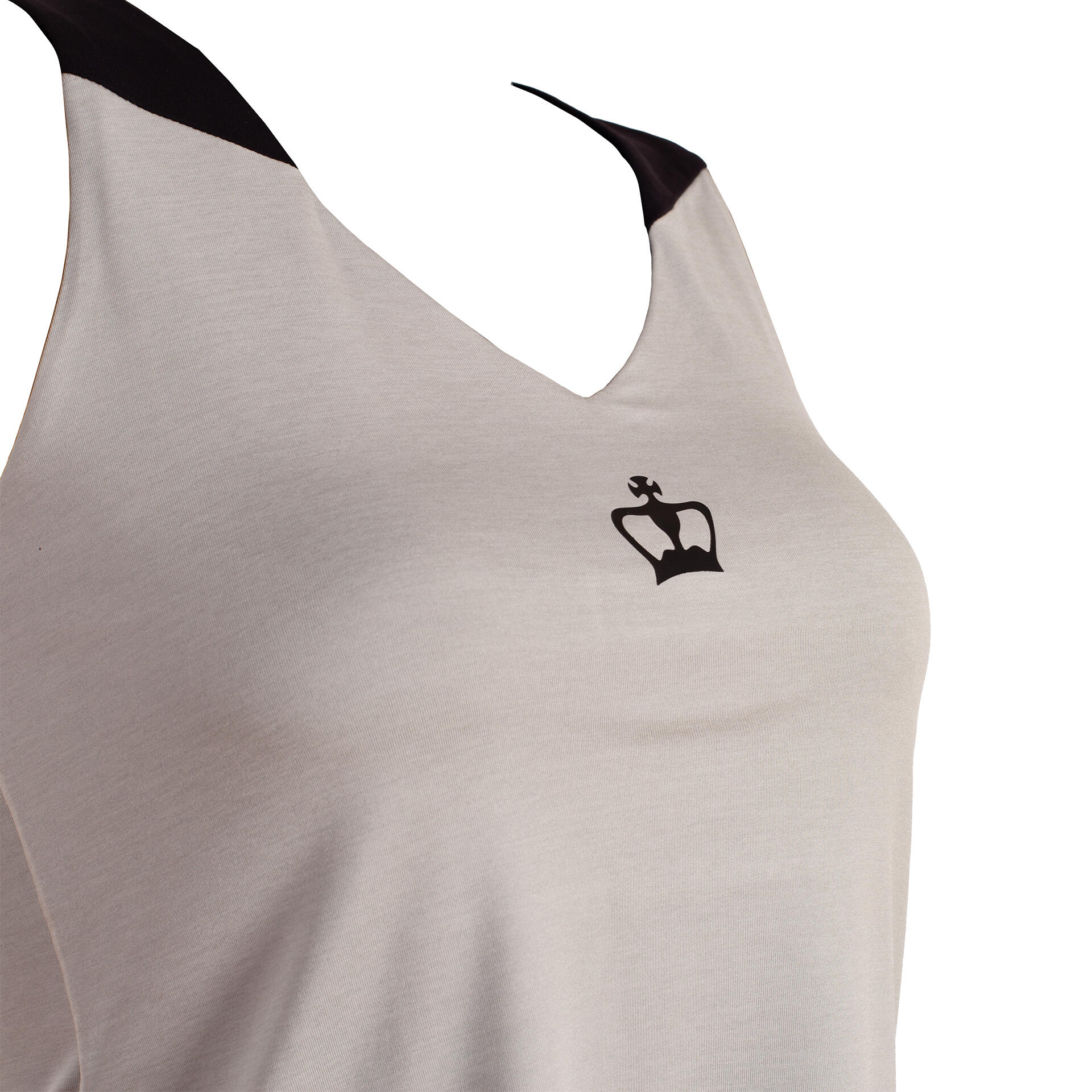 Femme Padel Tennis T-Shirt Léger Confortable Respirant Rodas Gris 6/7