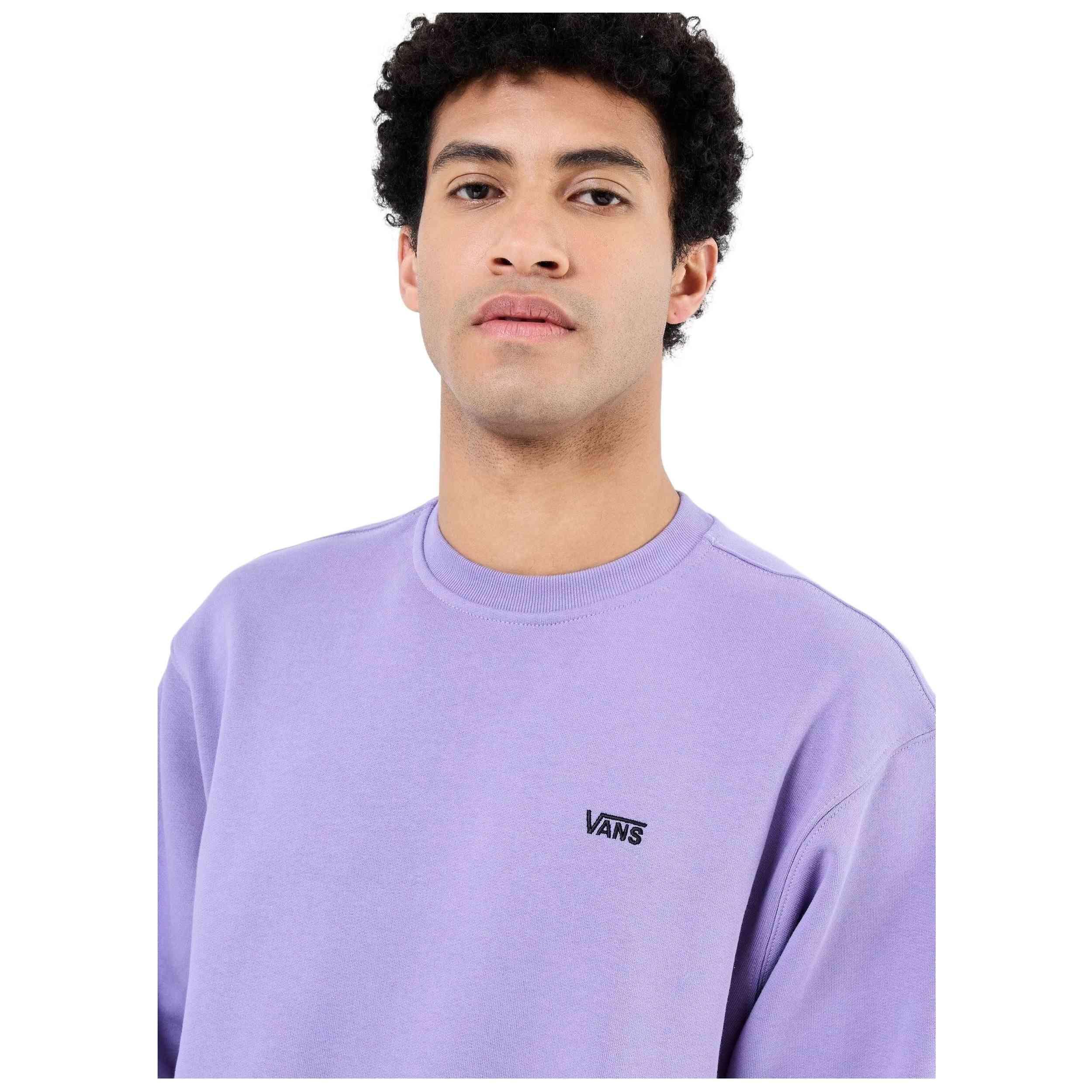 Felpa Vans modello LEFT CHEST II LOOSE CREW per uomini 3/4