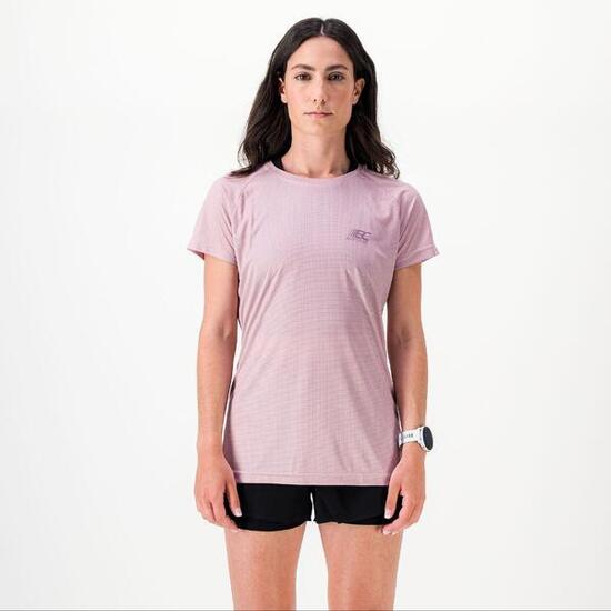 T-shirt eco-gerecycled en ademend Dames Running-Trail AERO