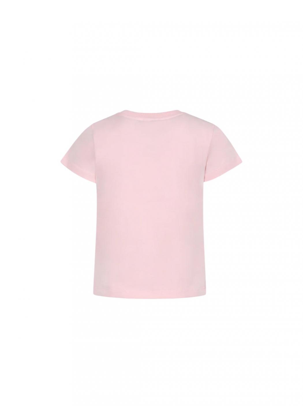T-shirt menina moschino rosa 3/4