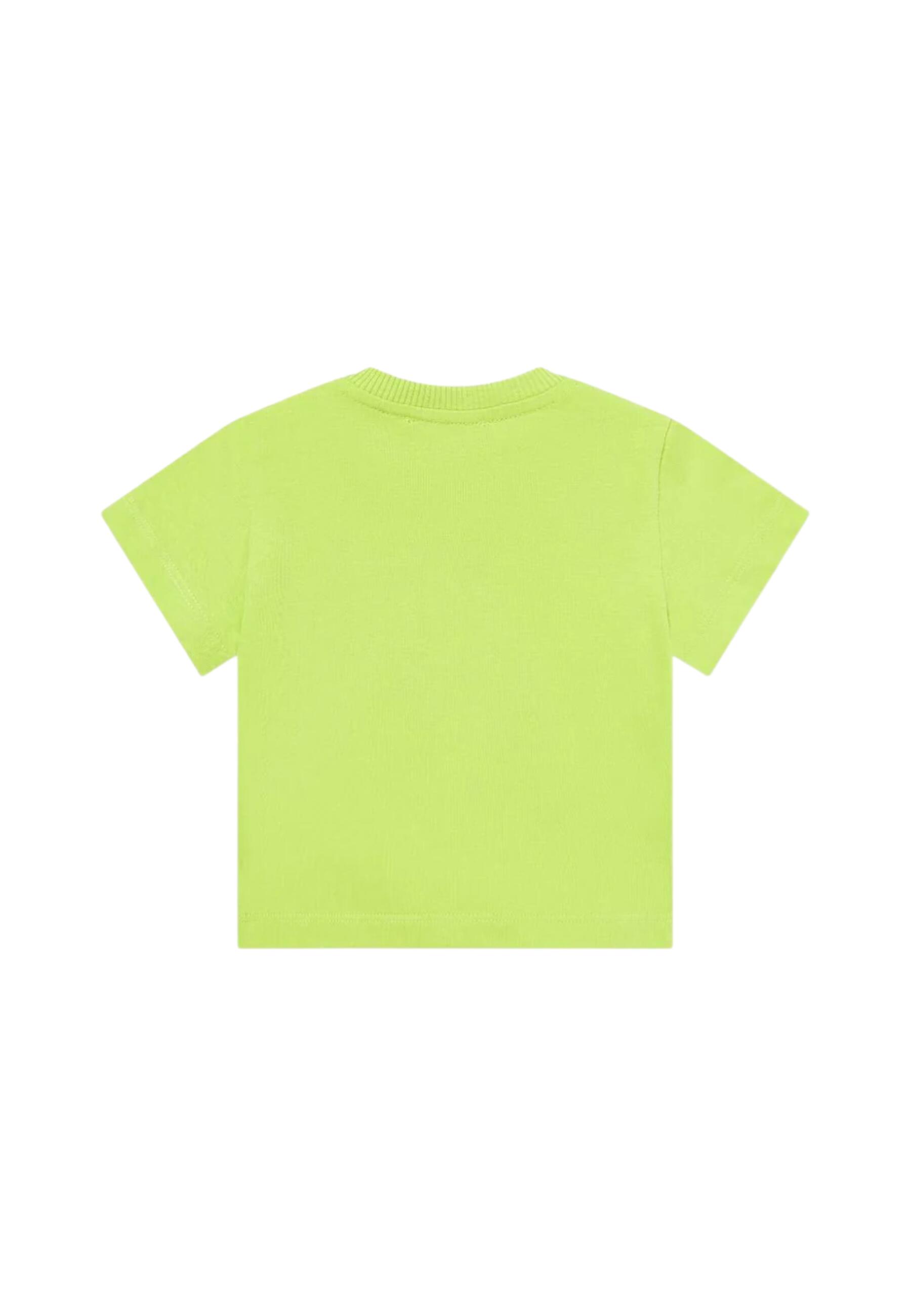 T-shirt jongens Moschino giallo 4/4