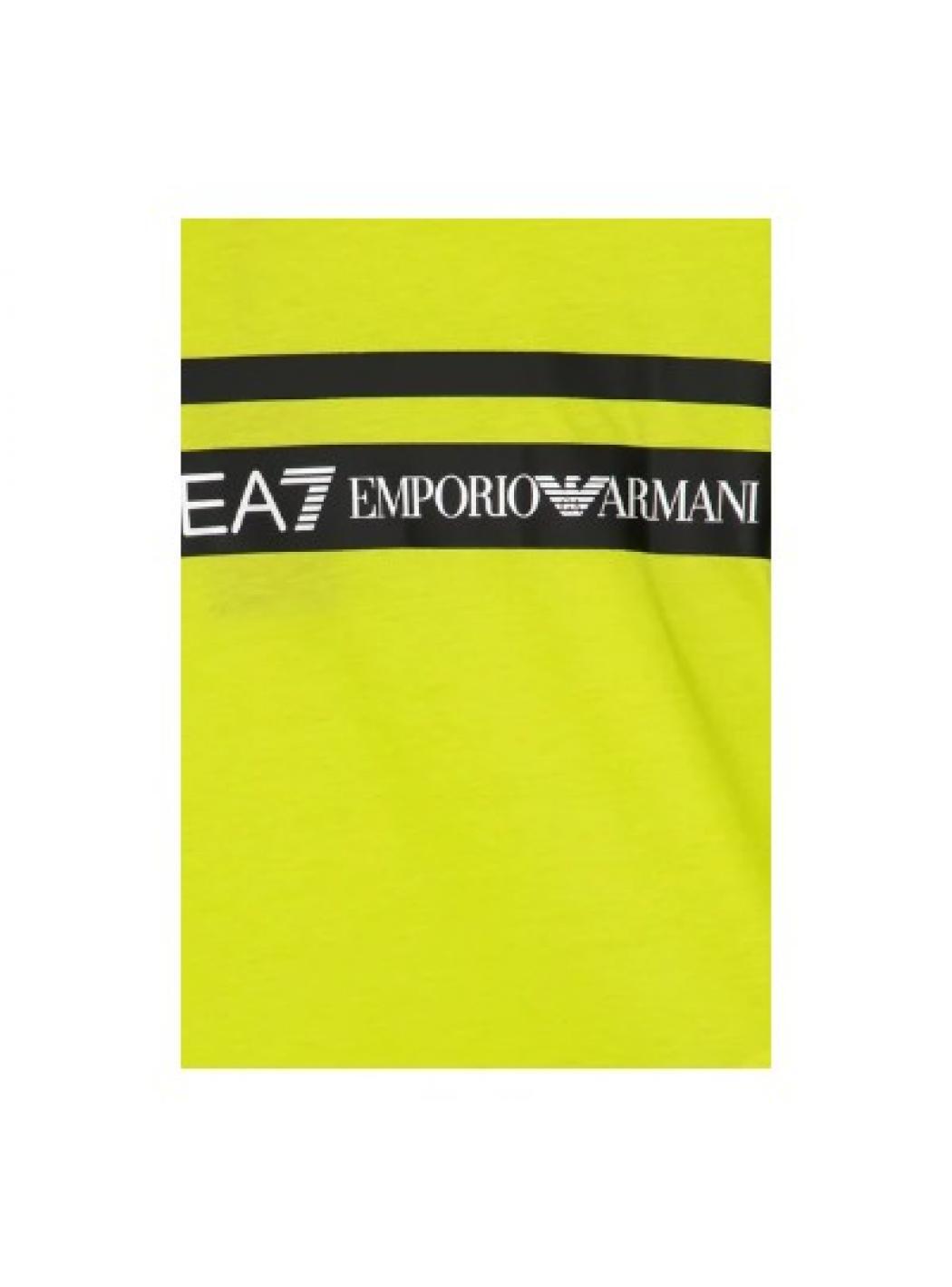 T-shirt menino emporio armani giallo 3/4