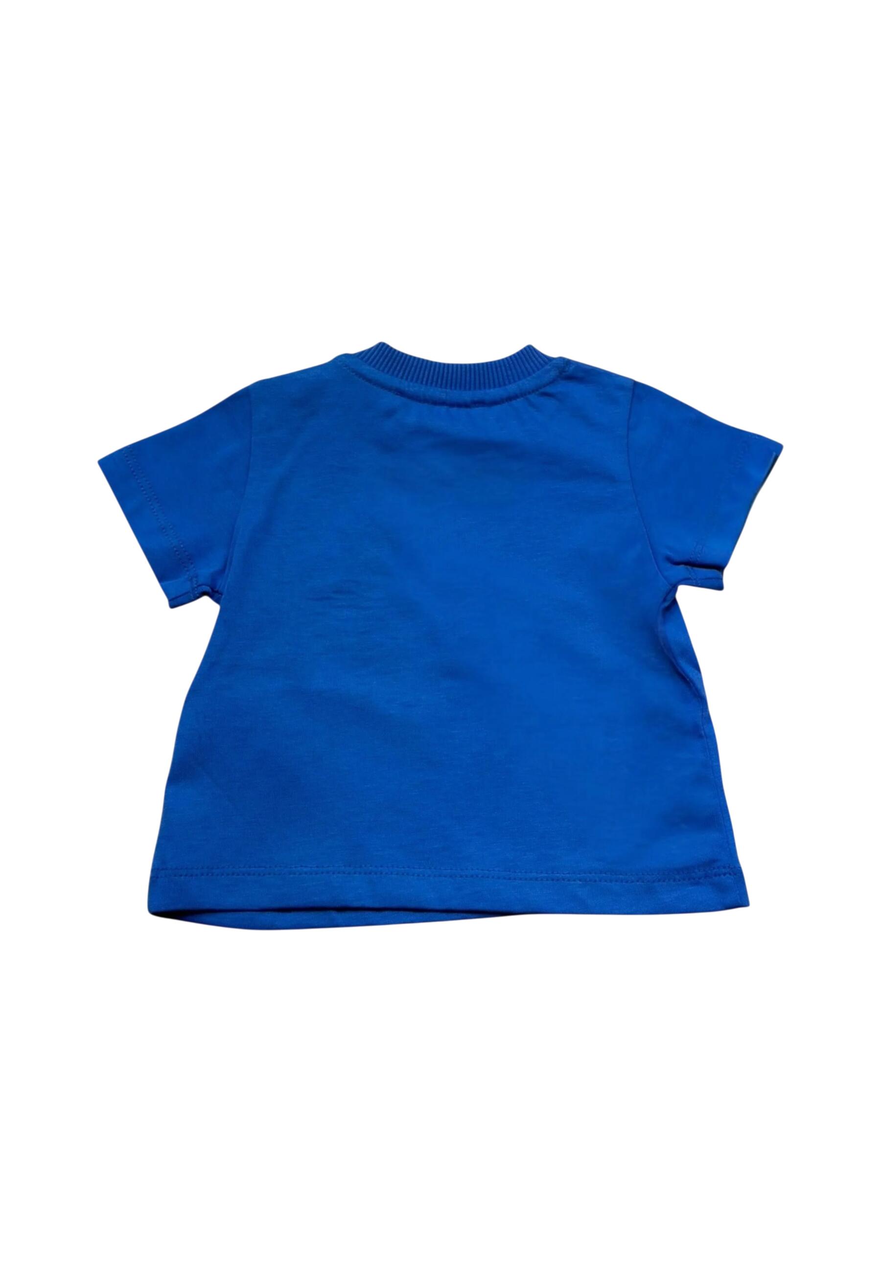 T-shirt jongens Moschino azzurro 3/4