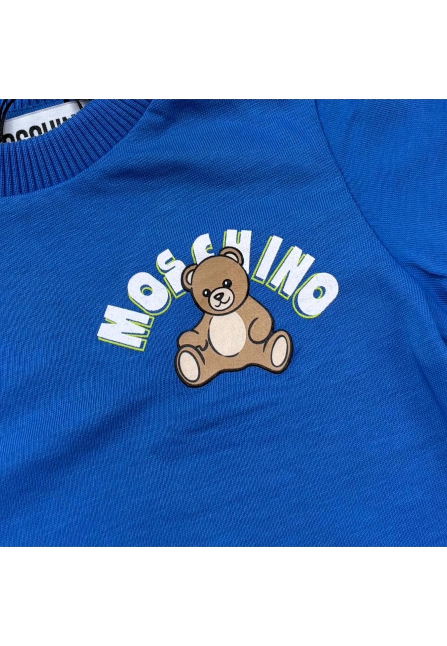T-shirt jongens Moschino azzurro 4/4