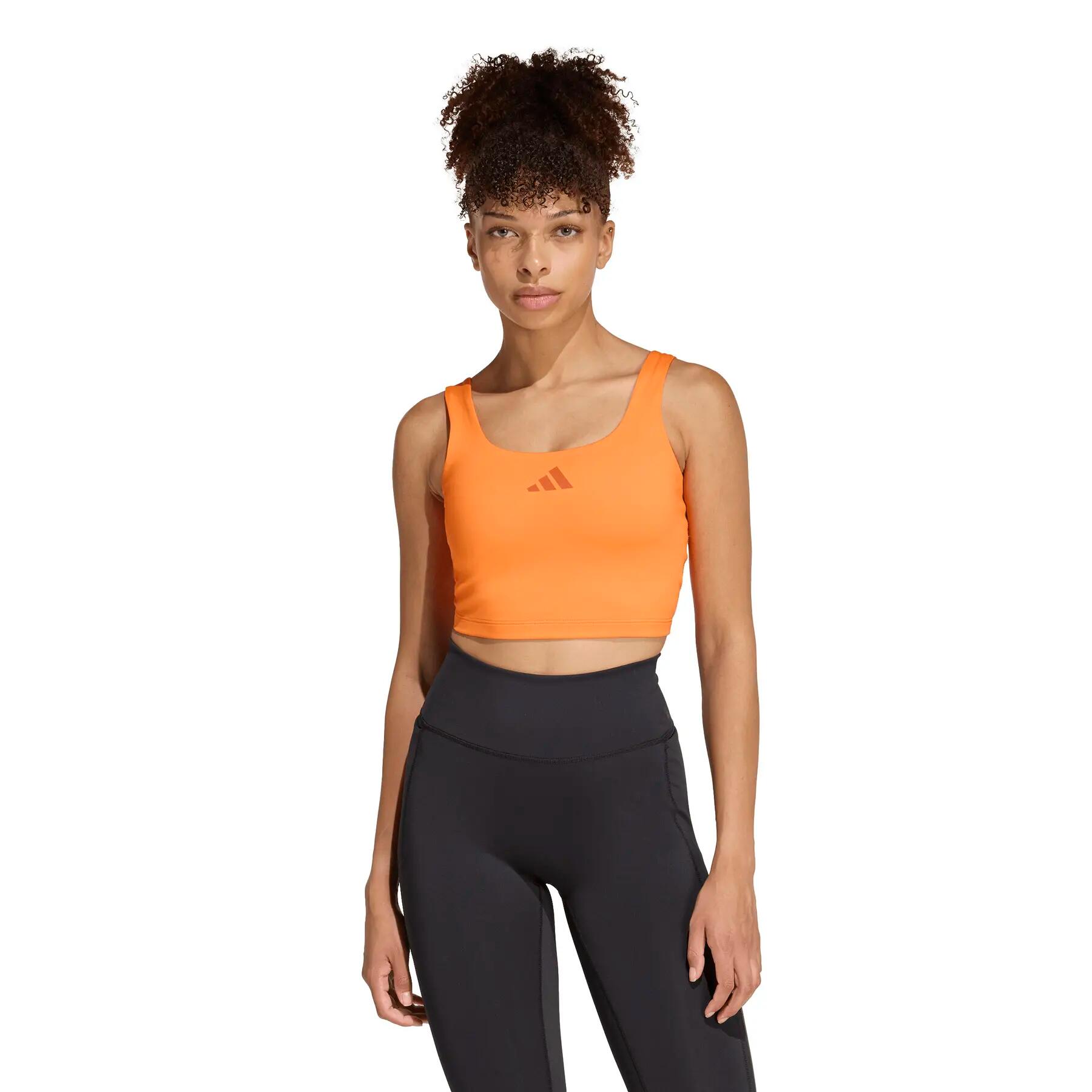 Women's tank top adidas Optime Workout Twist Light 2/6