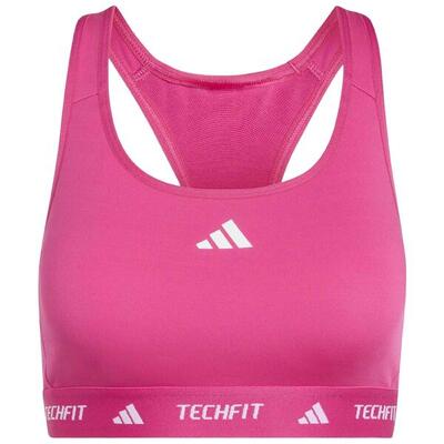 Top adidas model sujetador adidas techfit rosa voor vrouwen