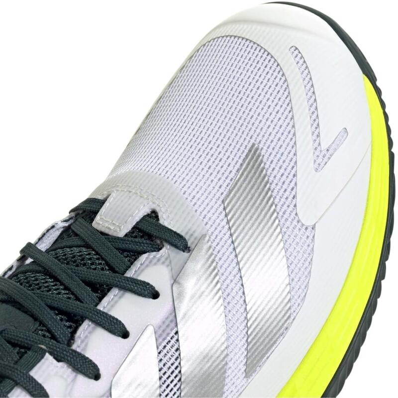 Tênis Adidas Defiant Speed 2 Branco Prata Verde 3/5
