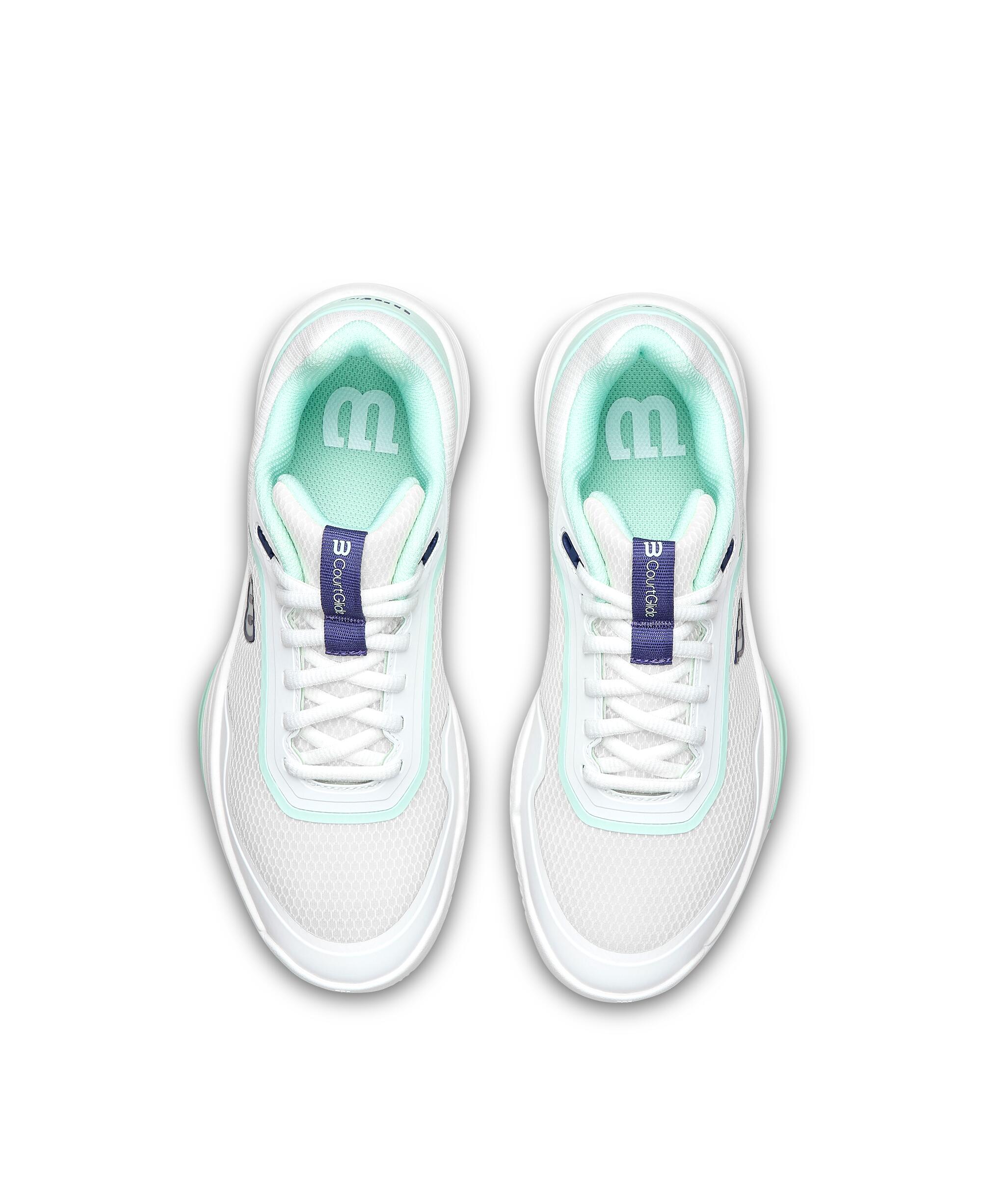 COURTGLIDE AC WHITE/SILVER WOMAN 3/7