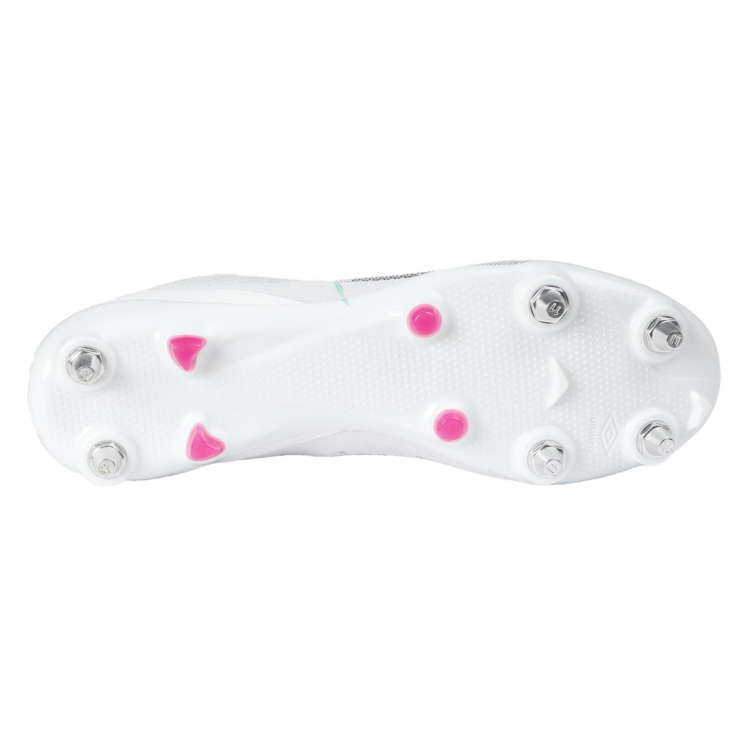 Mens Velocita Decima Pro Soft Ground Football Boots (White/Black/Pink Glow) 3/4
