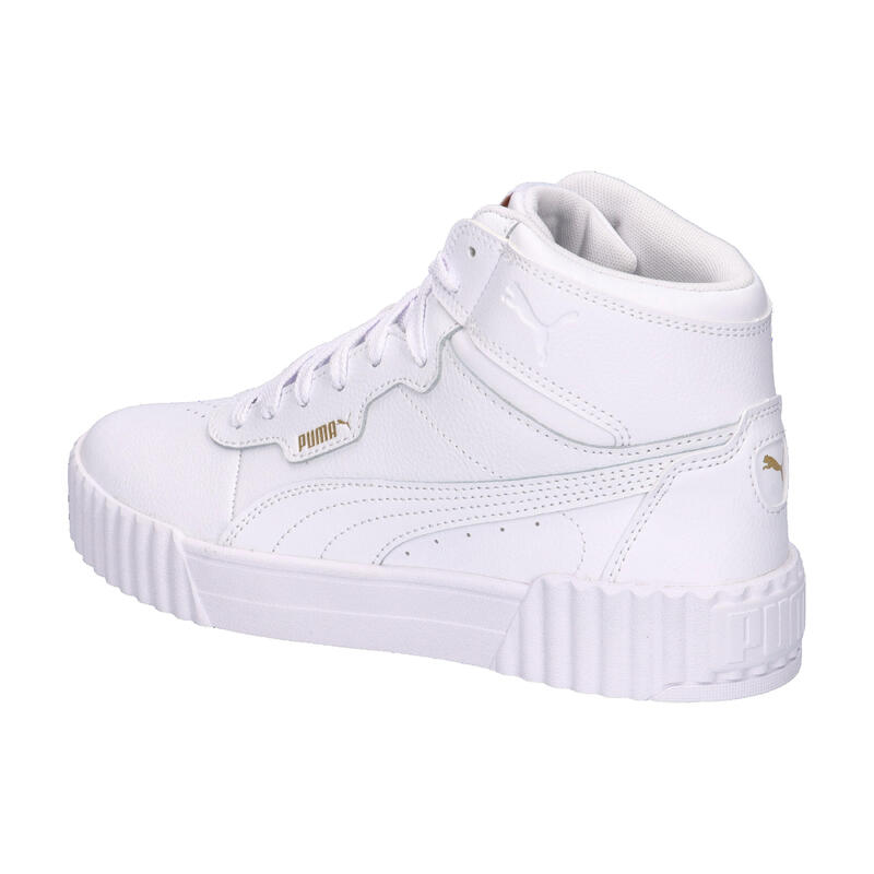 Pantofi sport femei Puma Carina 3.0 Mid, Alb