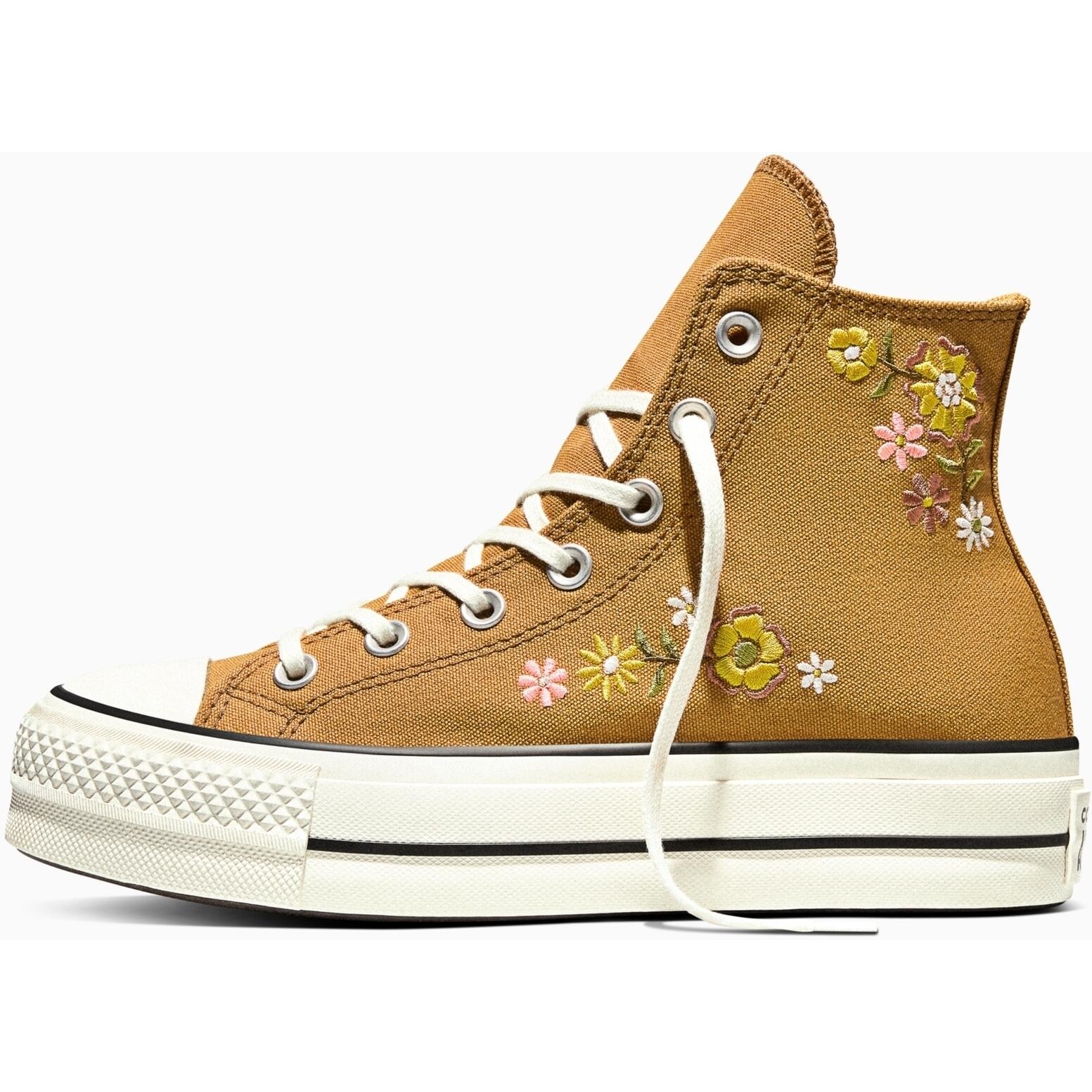Scarpe da ginnastica Converse Chuck Taylor All Star Lift, Giallo, Unisex 5/5