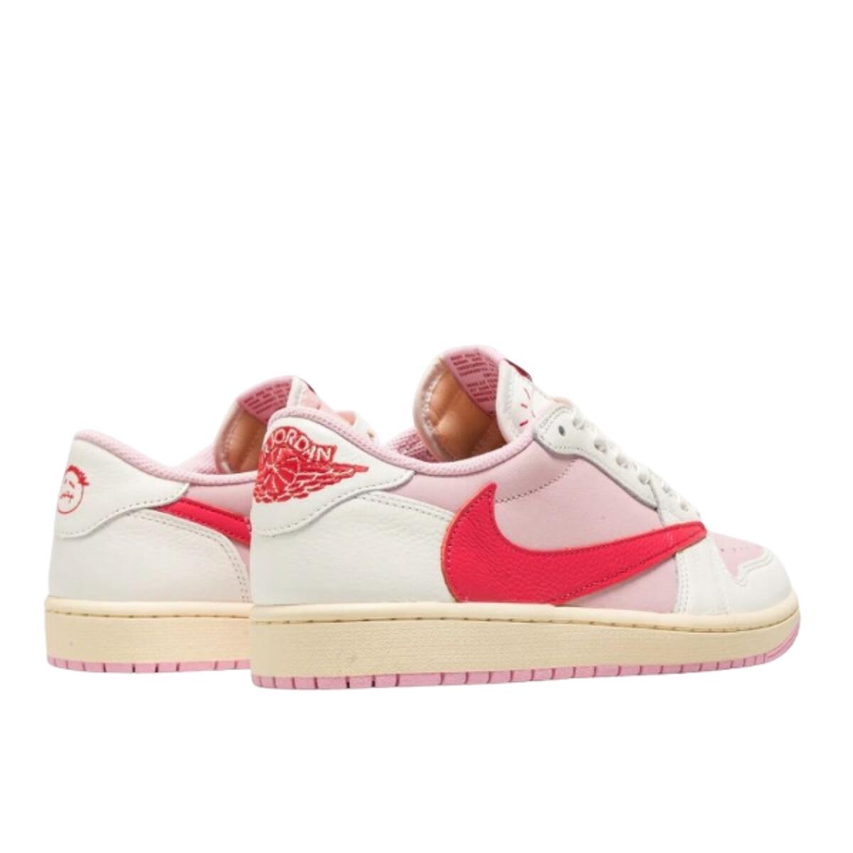 Zapatillas  1 Retro Low OG SP Travis Scott Sail Tropical Pink 4/5