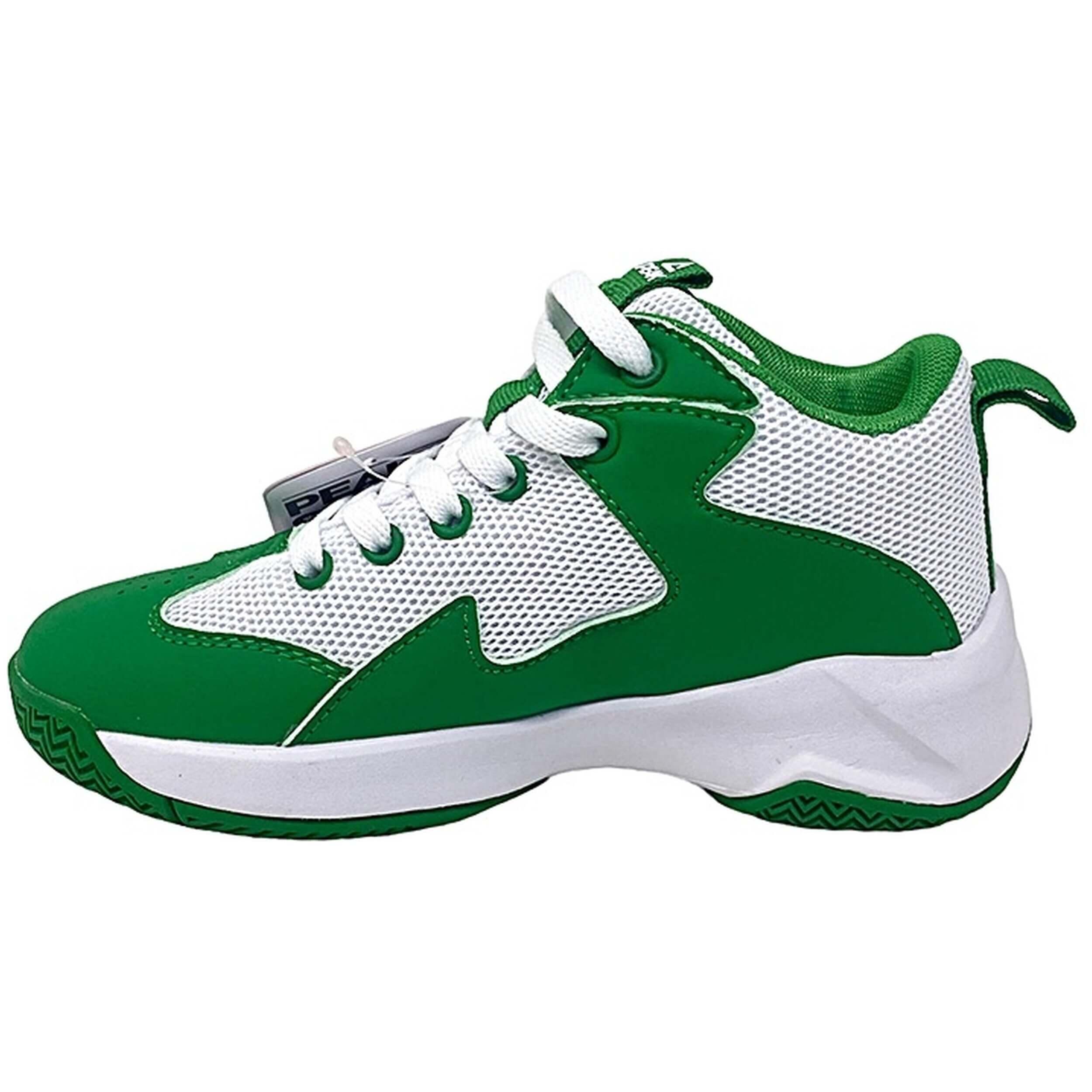 Chaussures de basket-ball Peak modèle EK3920A-Celtics pour unisexe enfants 4/5