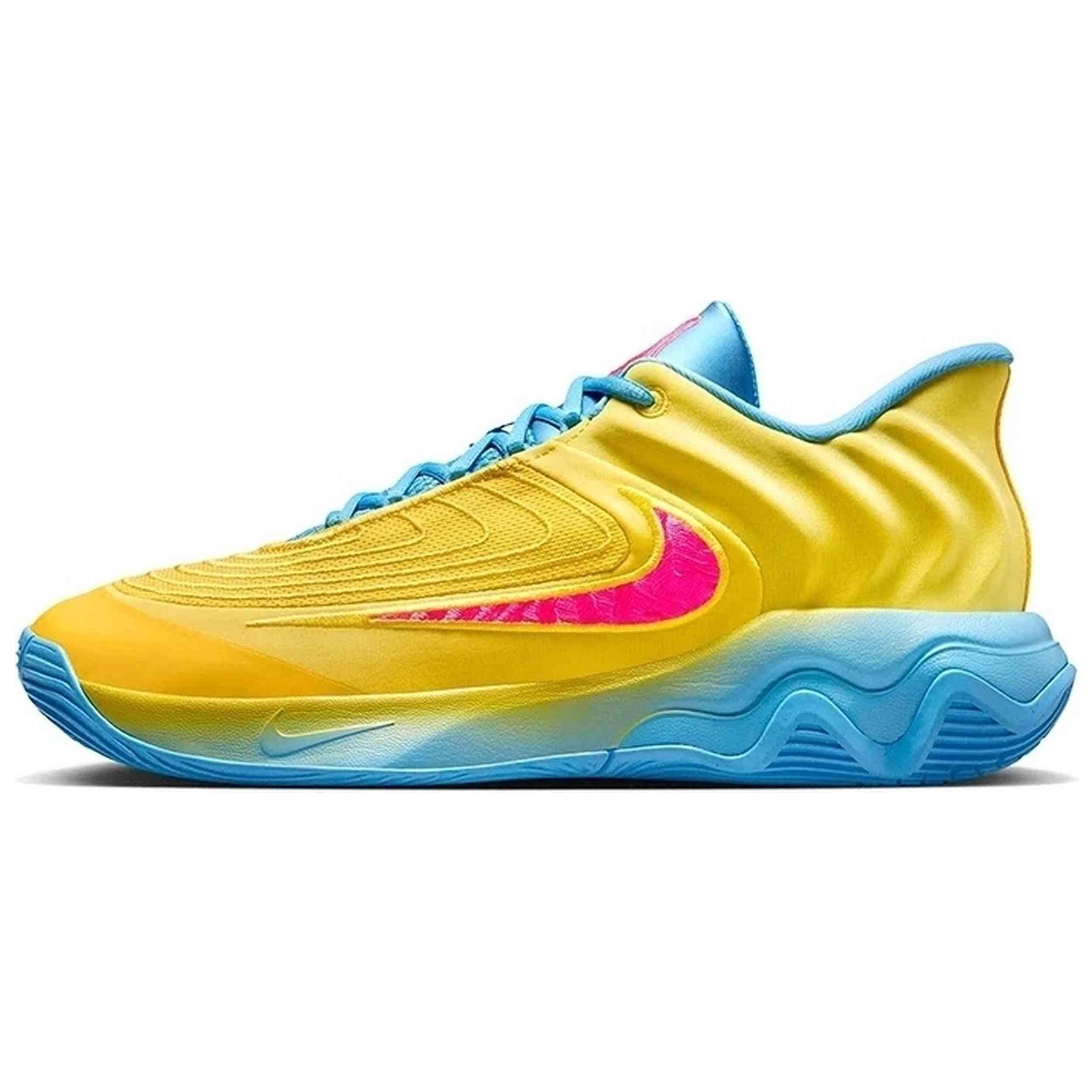 Tênis de basquete Nike modelo FQ3680-700 para homem 5/5