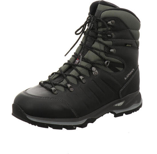 LOWA Herren Yukon Ice II GTX Wanderschuh Echtleder in schwarz