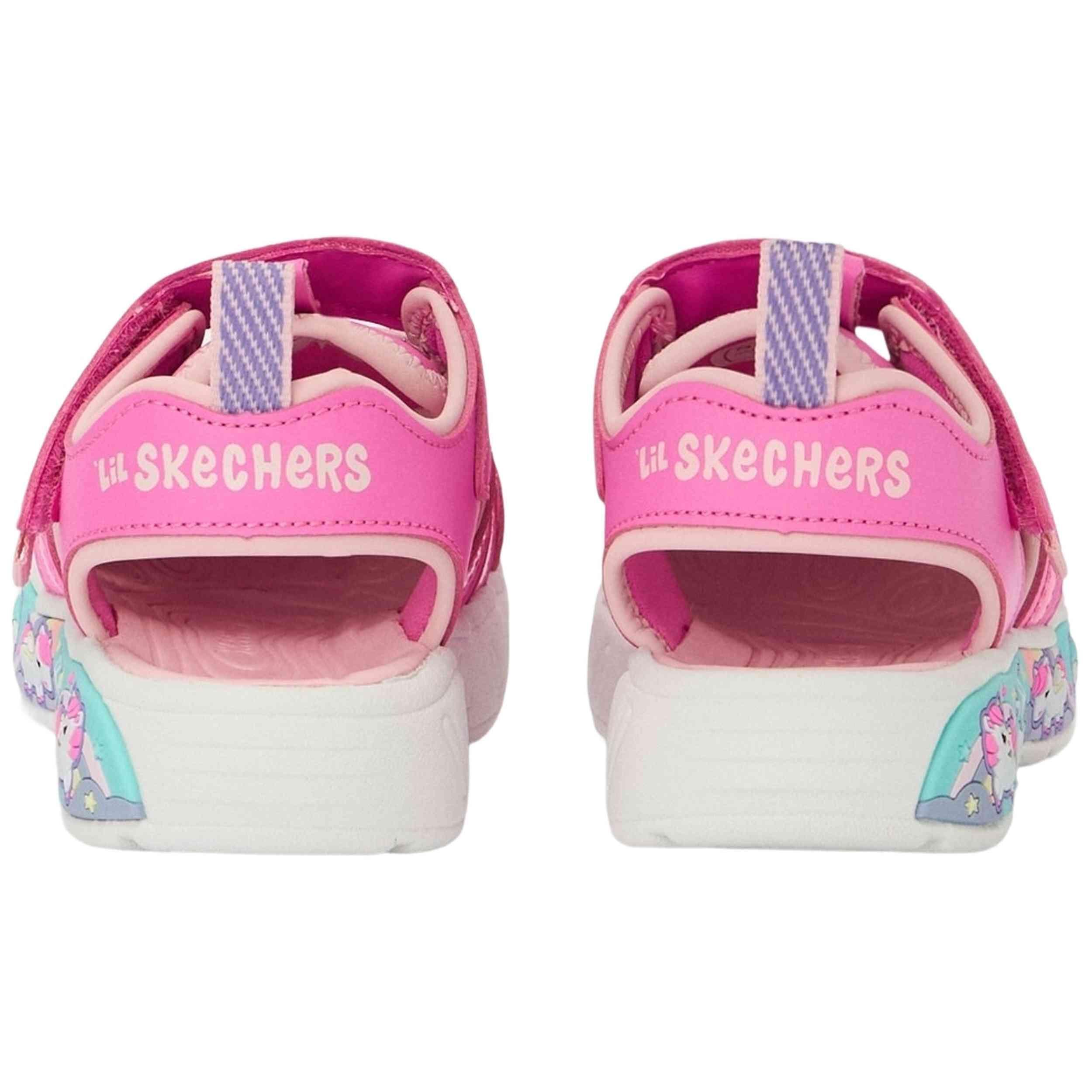 Sandali Skechers modello Play Scene Splash Cute Crew per ragazze 3/5