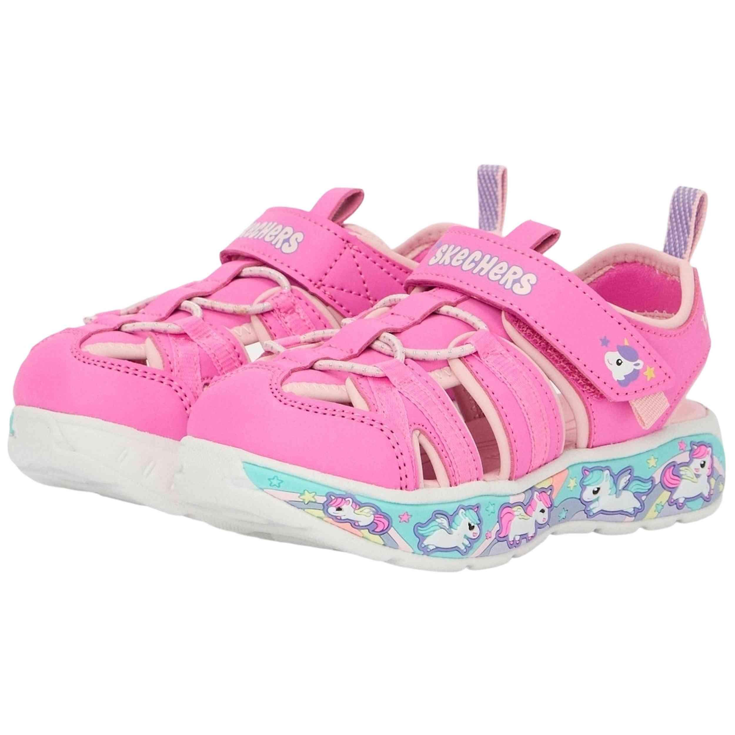 Sandali Skechers modello Play Scene Splash Cute Crew per ragazze 2/5