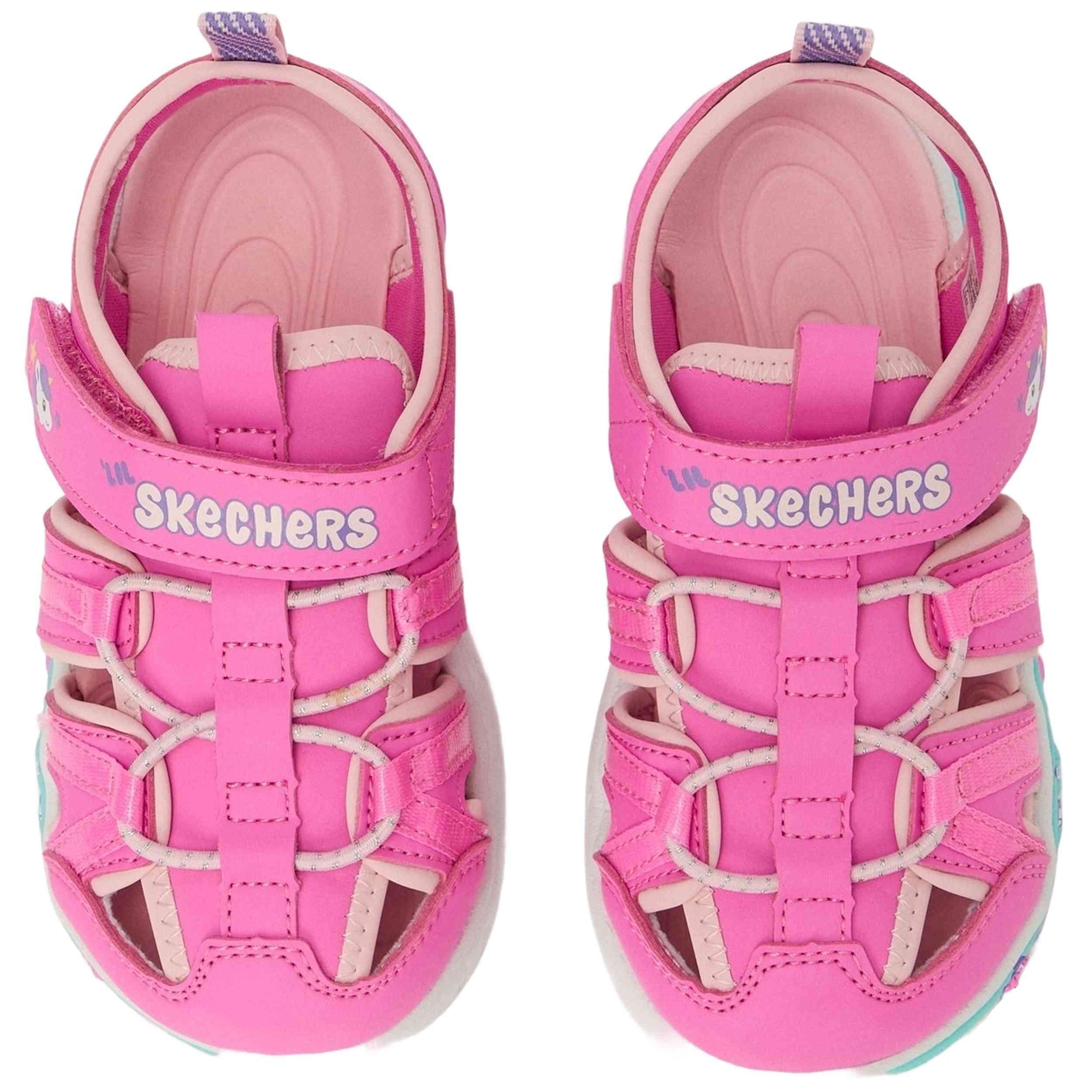 Sandali Skechers modello Play Scene Splash Cute Crew per ragazze 4/5