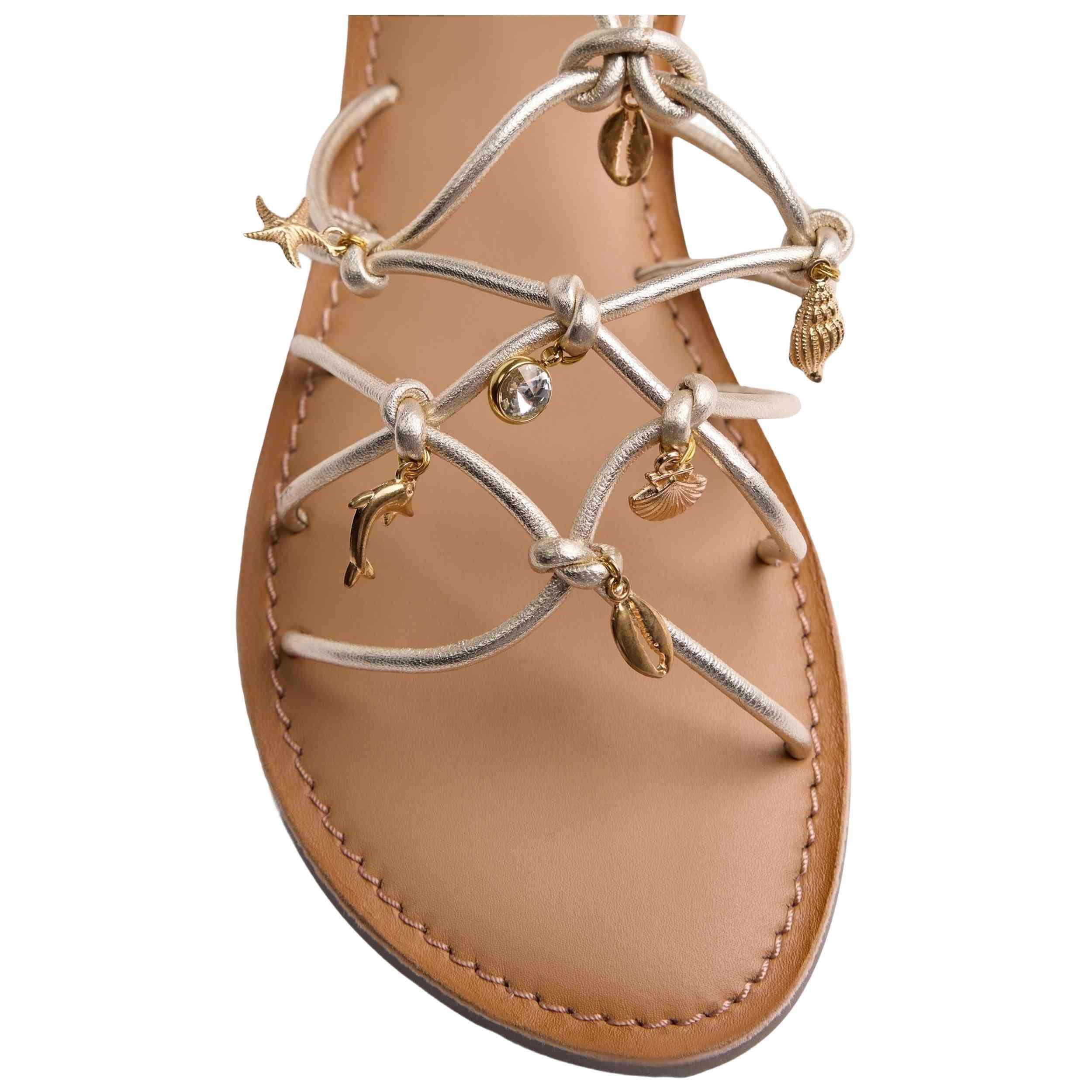 Sandales Gioseppo modèle 79208-PLATINO pour femmes 3/4