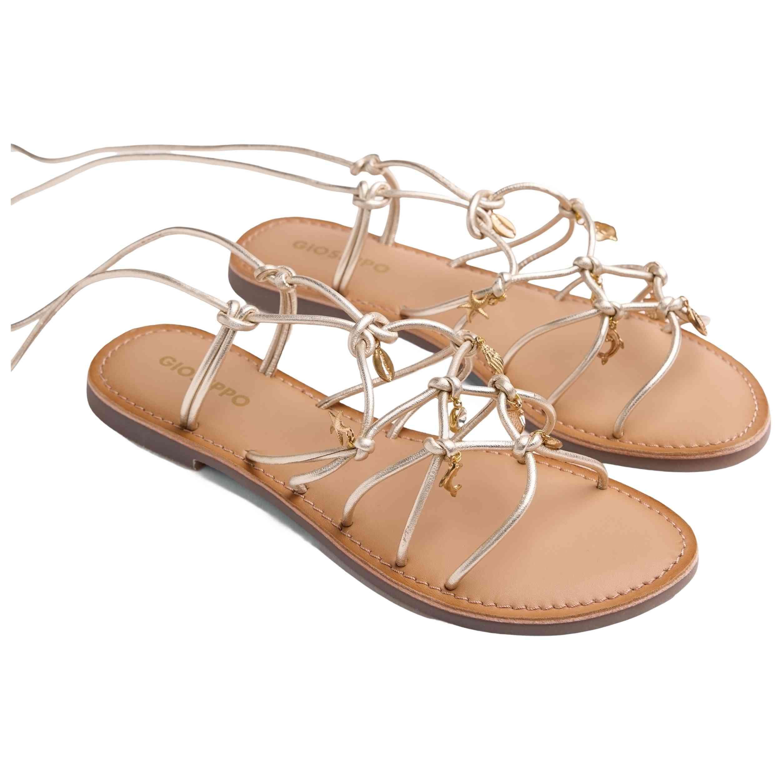 Sandales Gioseppo modèle 79208-PLATINO pour femmes 2/4