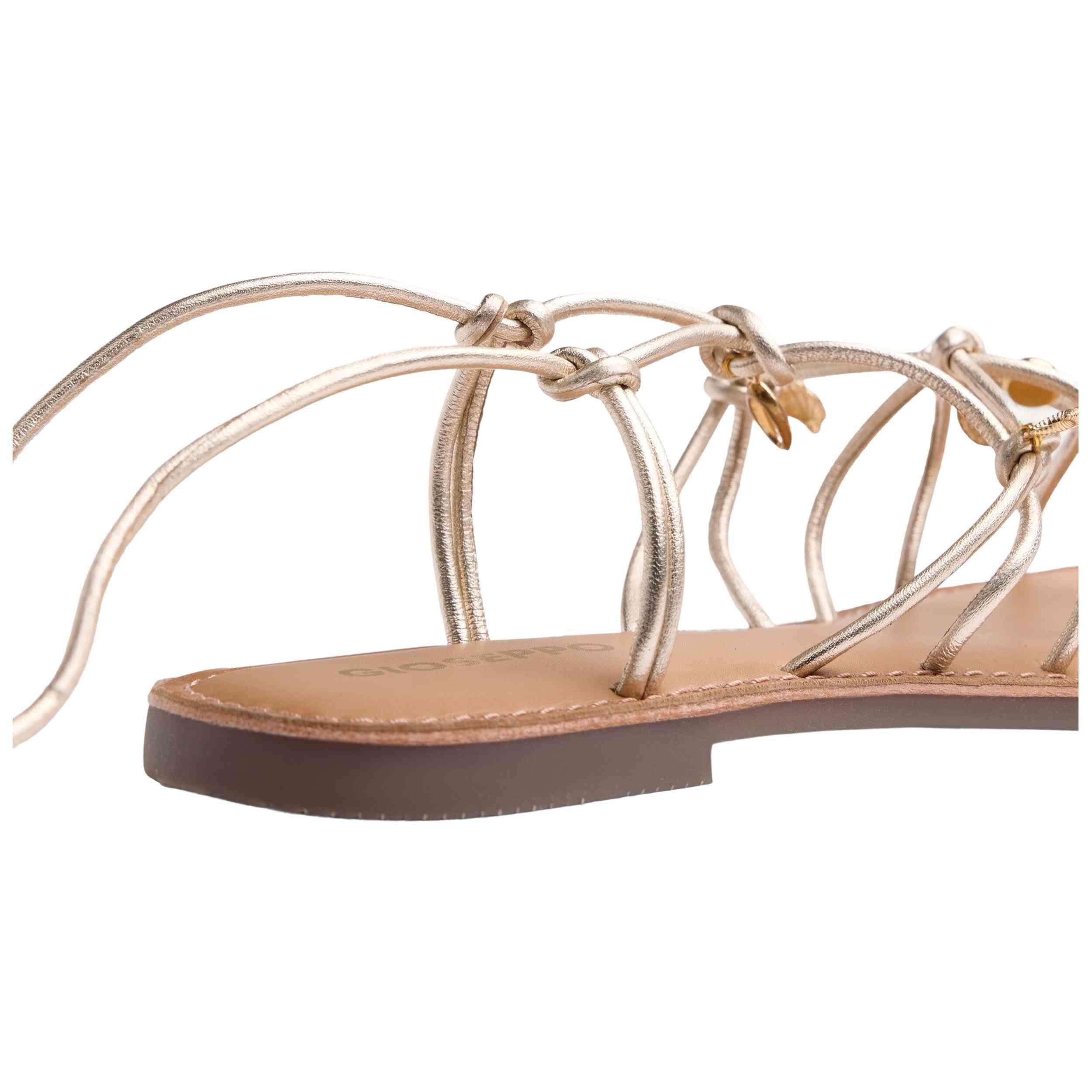 Sandales Gioseppo modèle 79208-PLATINO pour femmes 4/4
