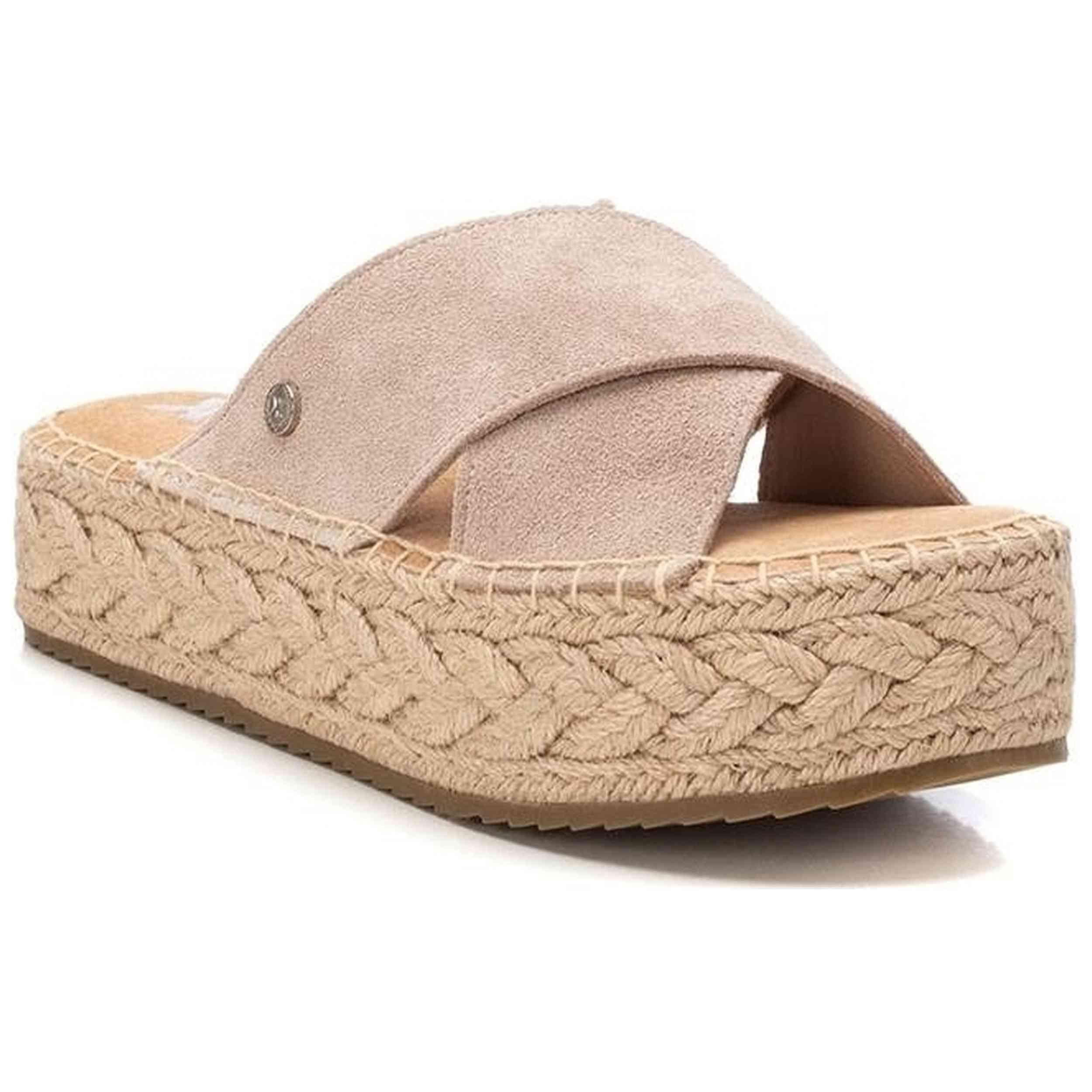 Sandales Xti modèle 143640-BEIGE pour femmes 3/4