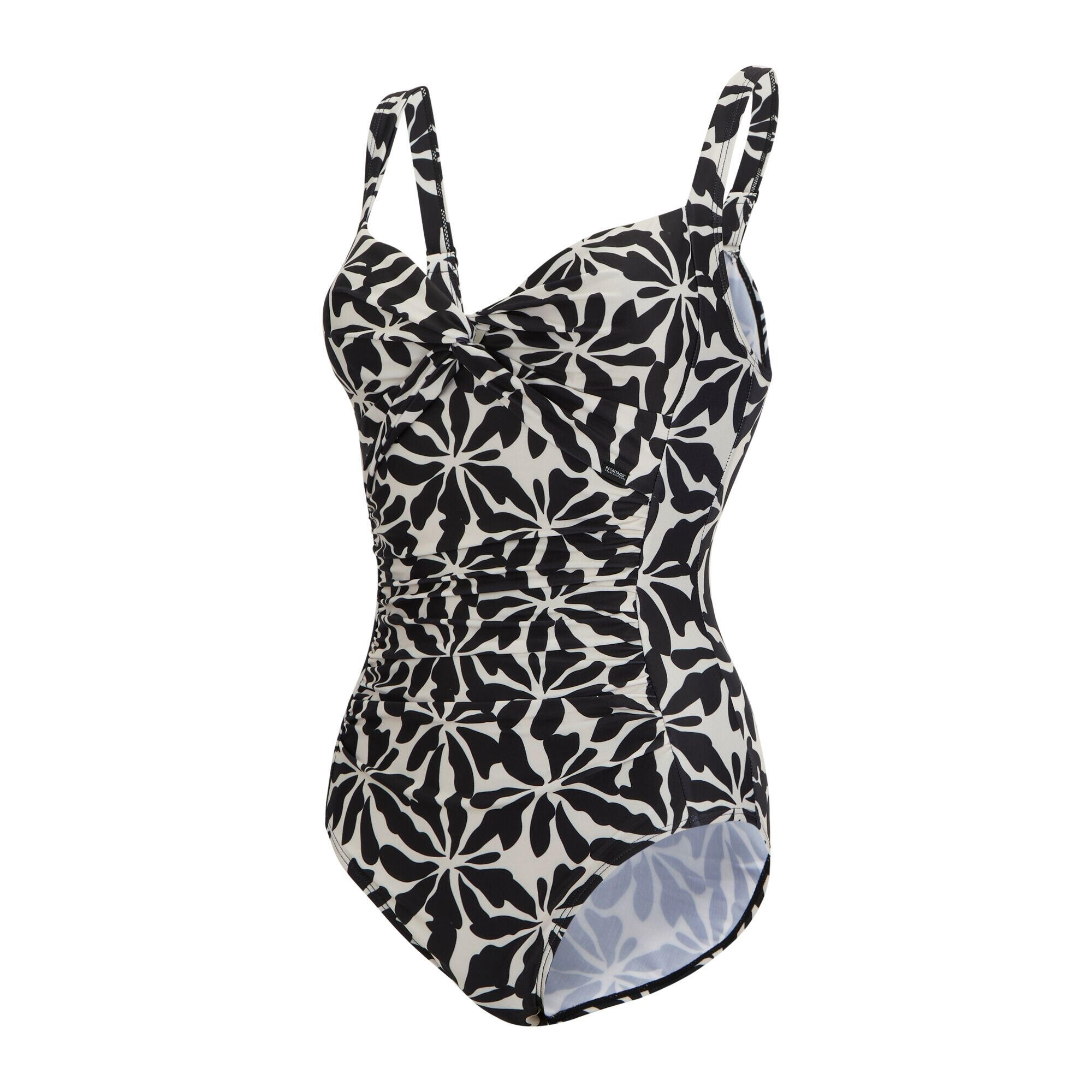Maillot De Bain 1 Pièce Motif/style À Pois SAKARI Femme (Multicolore) 3/4
