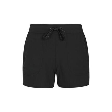 Badeshorts für Damen Schwarz